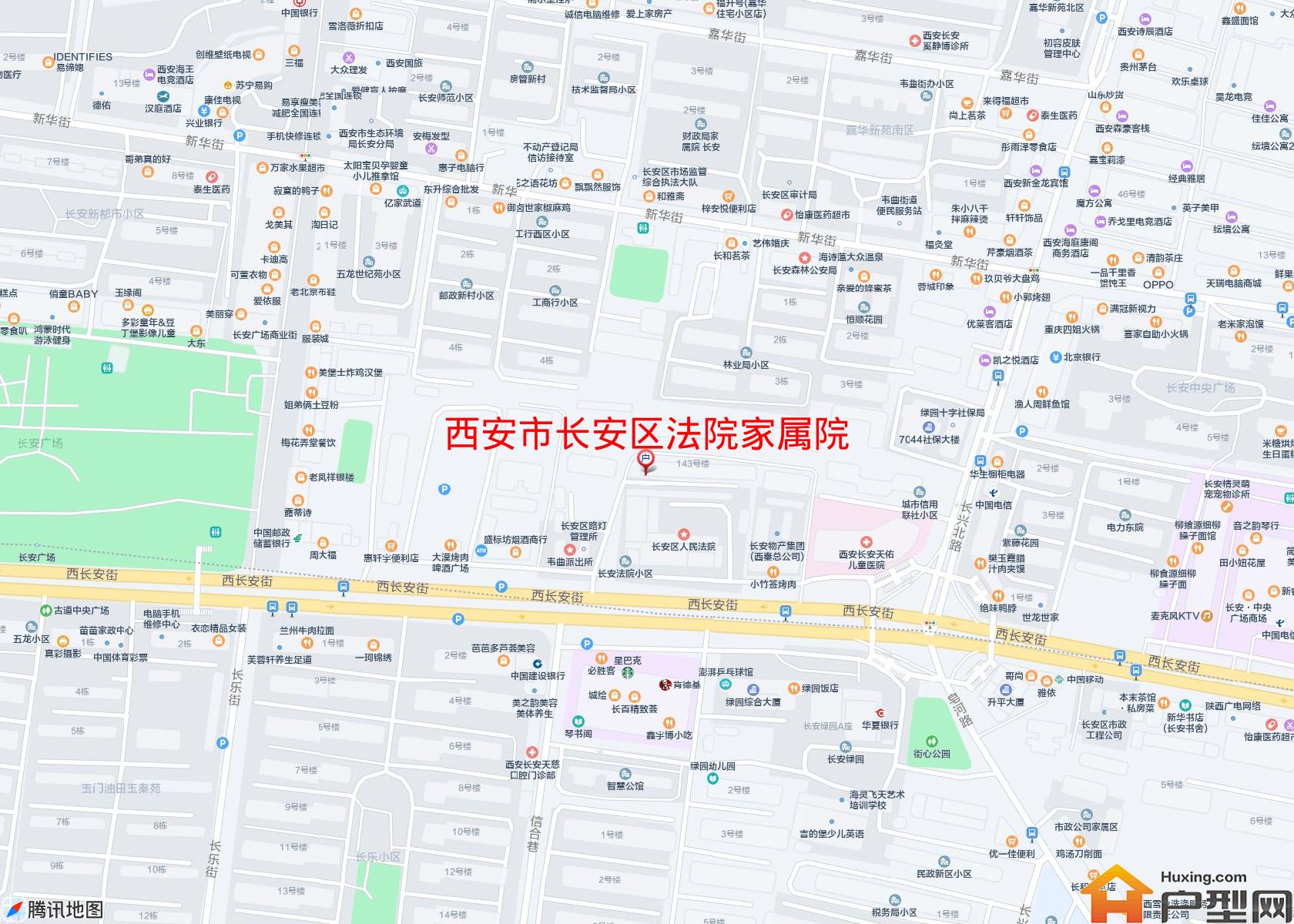 长安区法院家属院小区 - 户型网