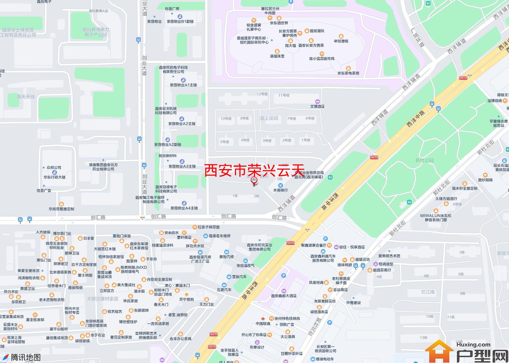 荣兴云天小区 - 户型网 荣兴云天小区 - 户型网