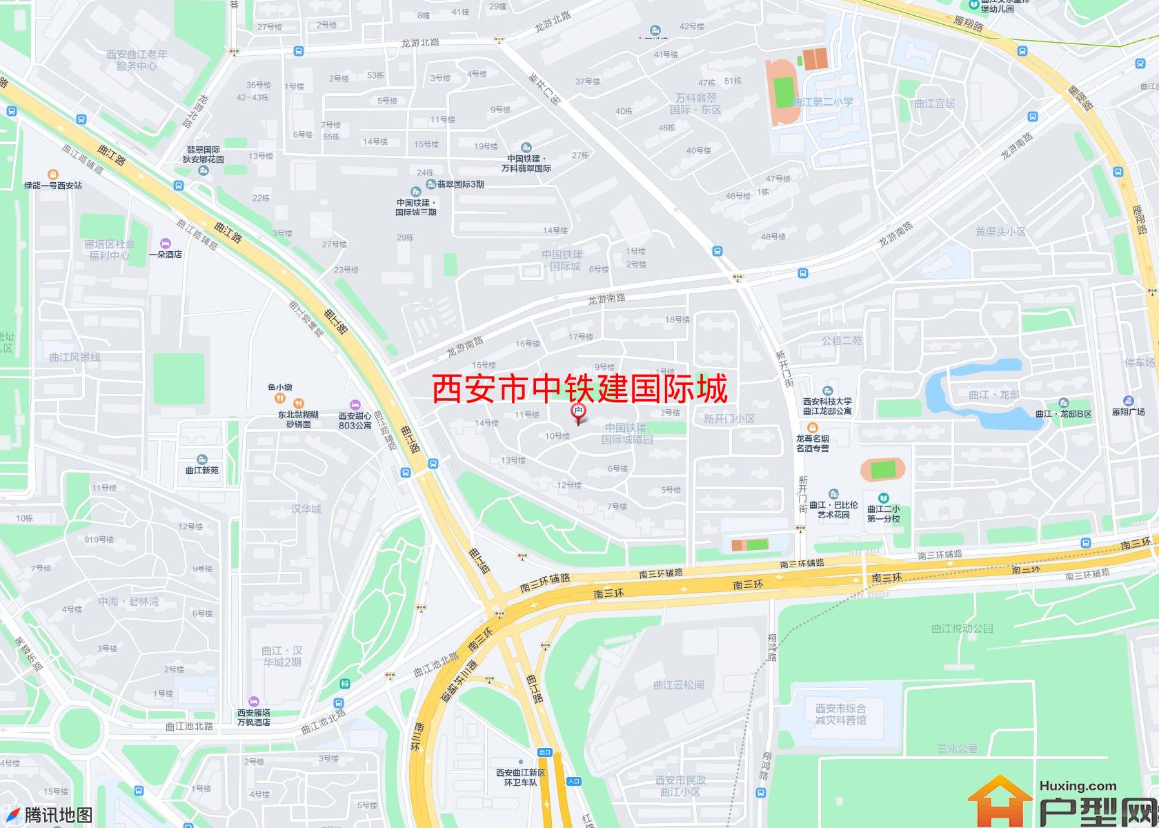 中铁建国际城小区 - 户型网