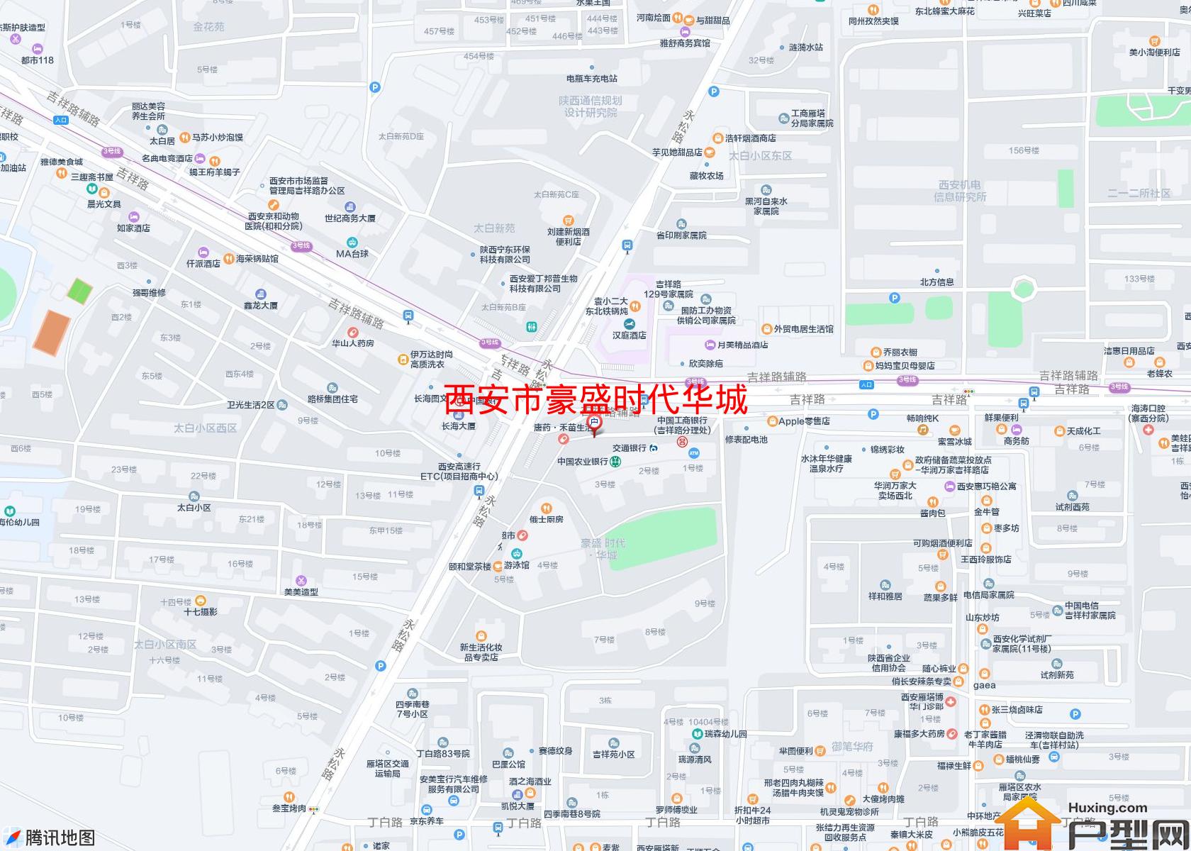 豪盛时代华城小区 - 户型网