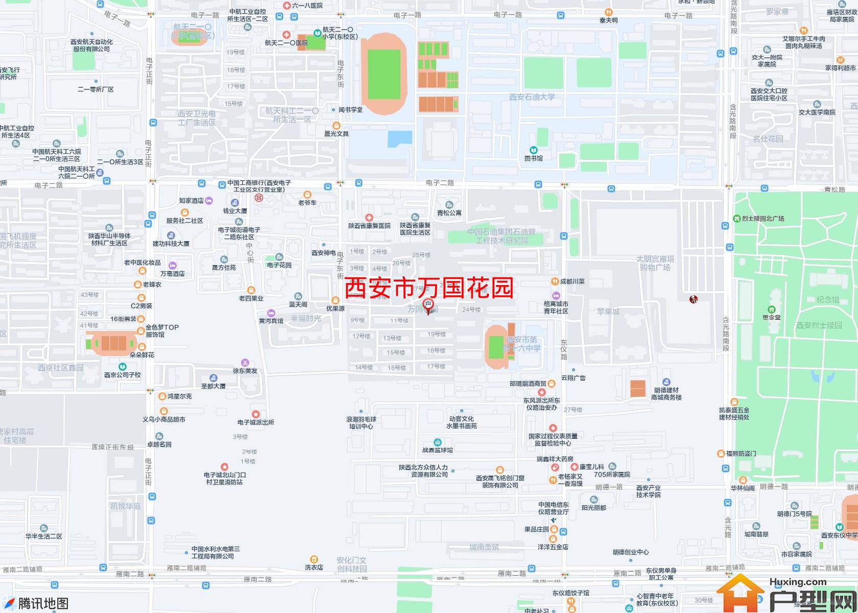 万国花园小区 - 户型网