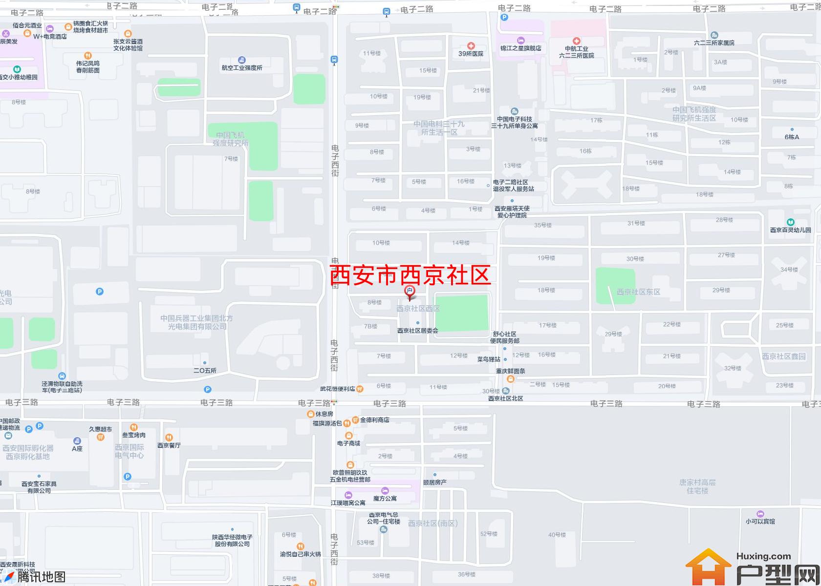 西京社区小区 - 户型网