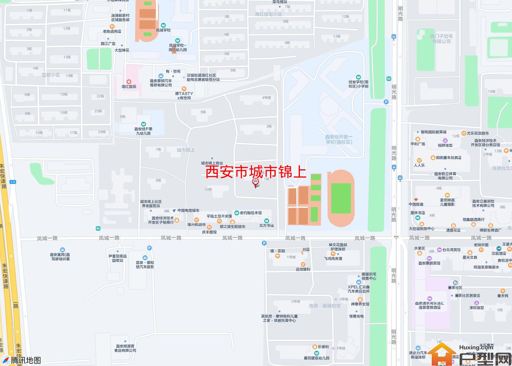 城市锦上小区 - 户型网