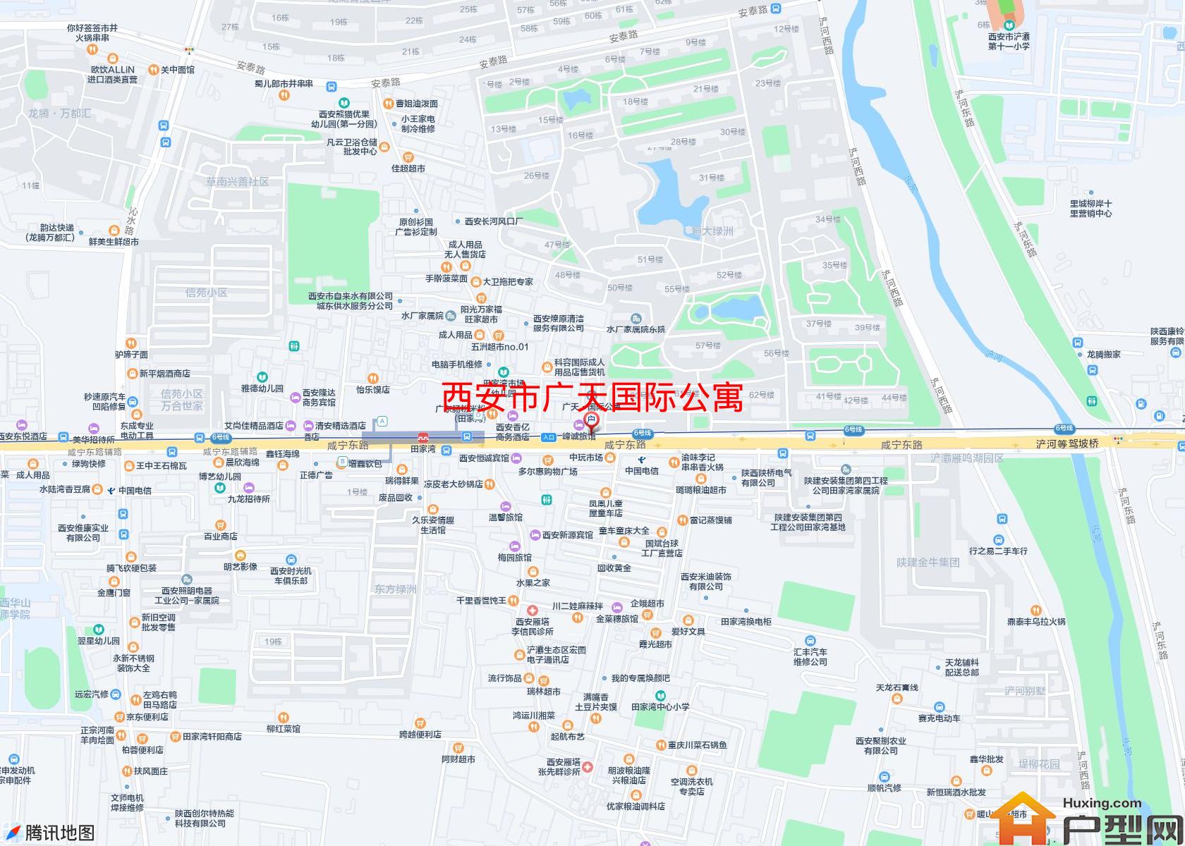 广天国际公寓小区 - 户型网