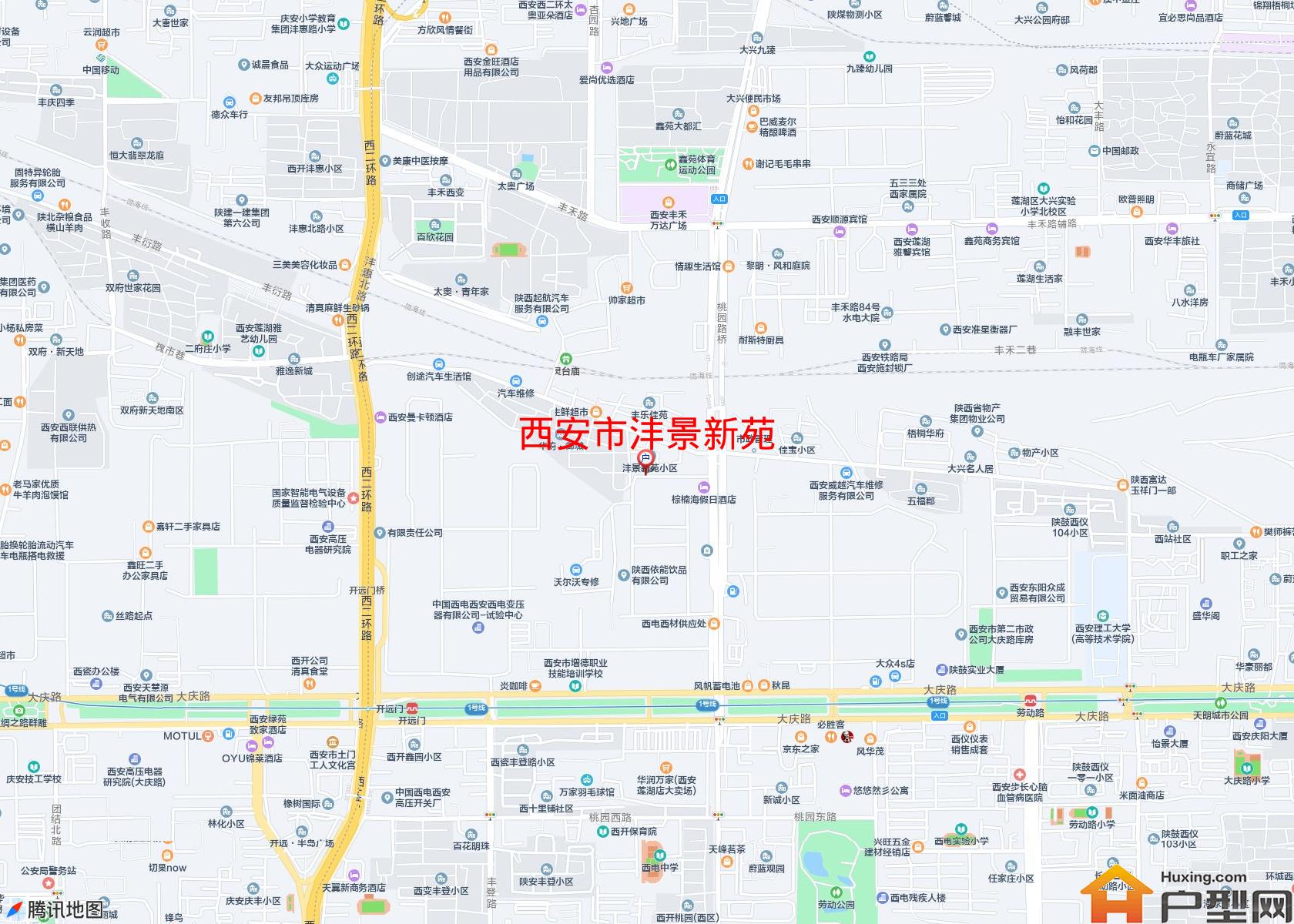 沣景新苑小区 - 户型网
