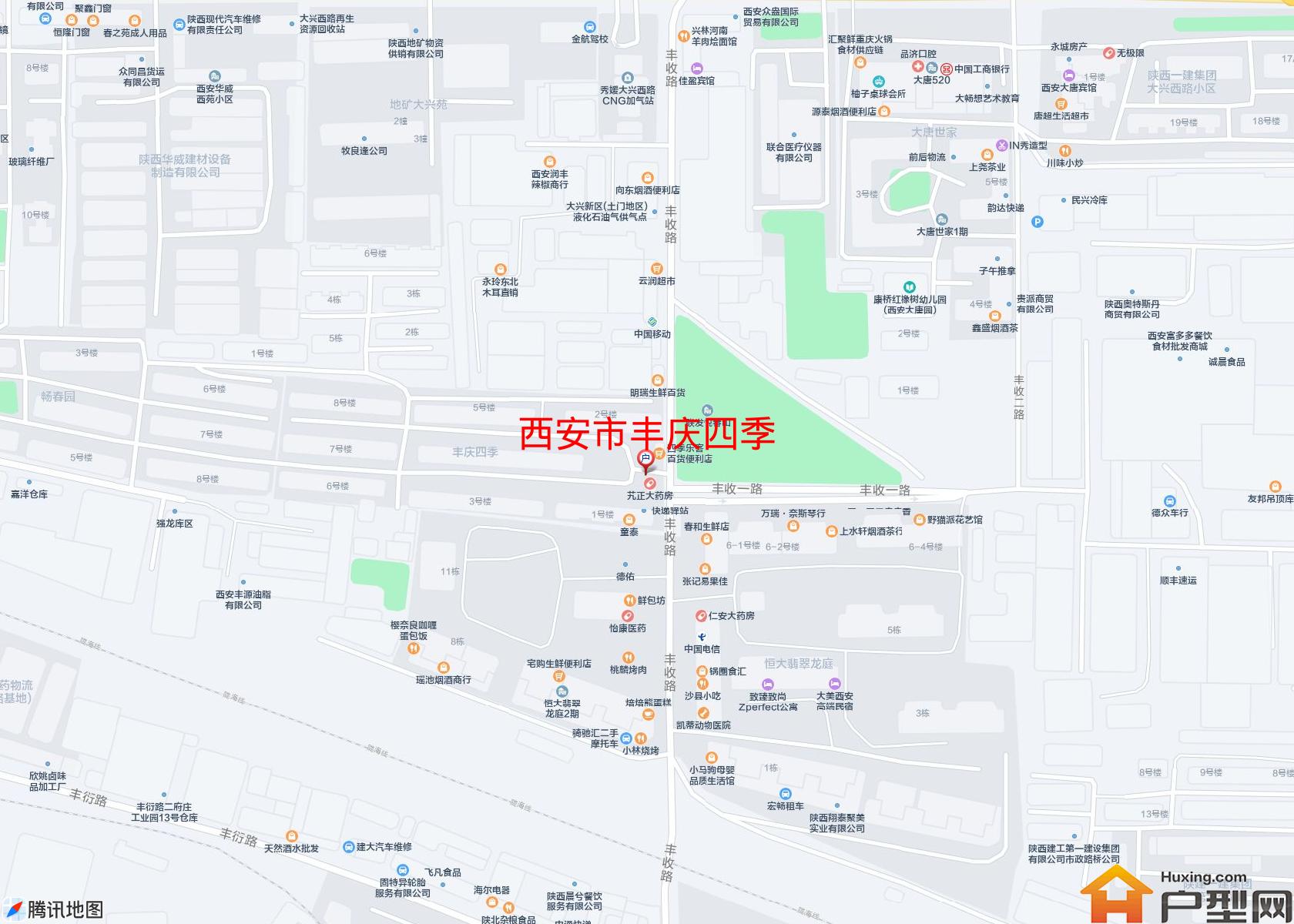 丰庆四季小区 - 户型网 丰庆四季小区 - 户型网