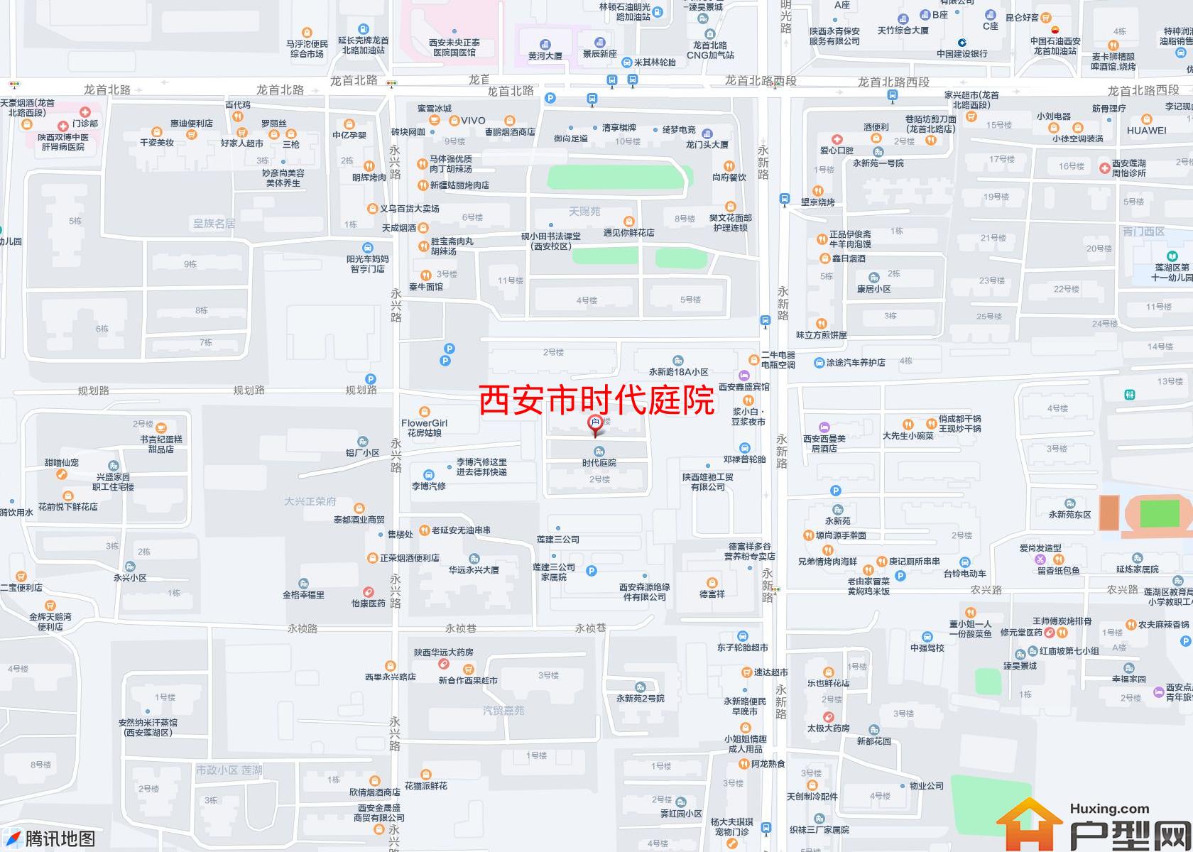 时代庭院小区 - 户型网