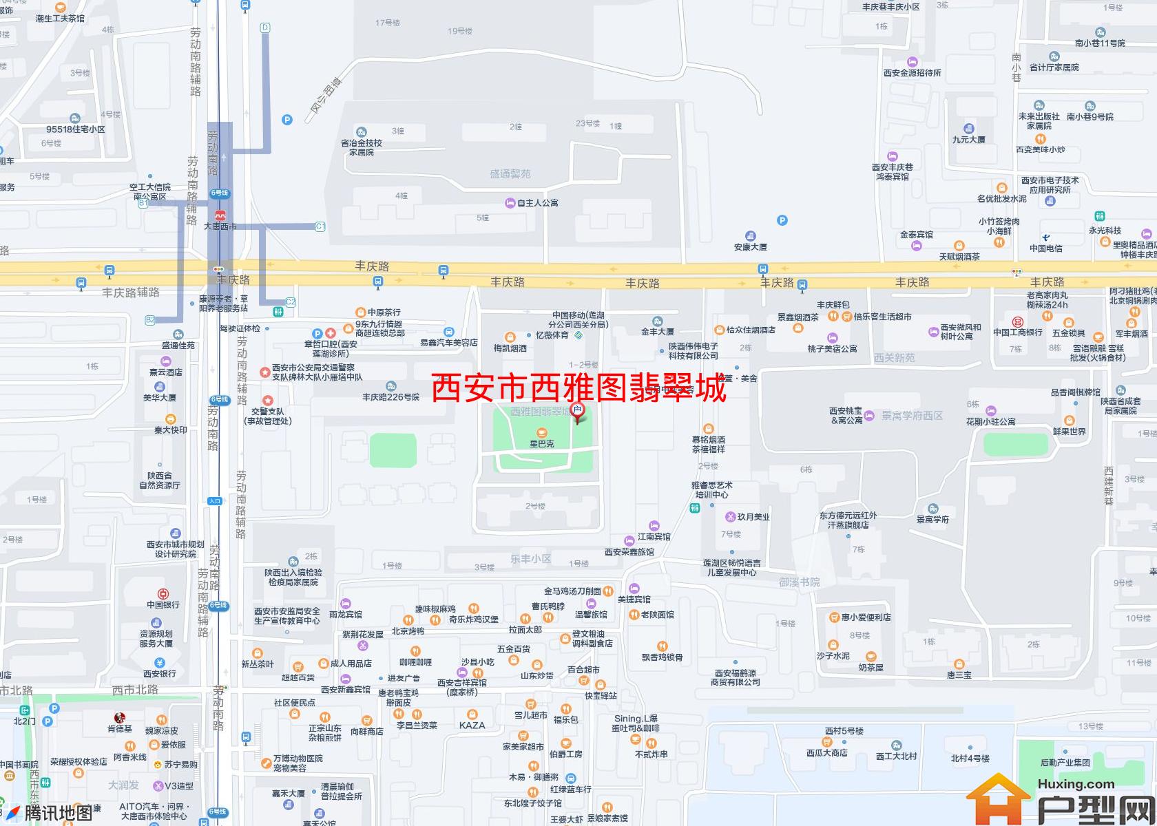 西雅图翡翠城小区 - 户型网