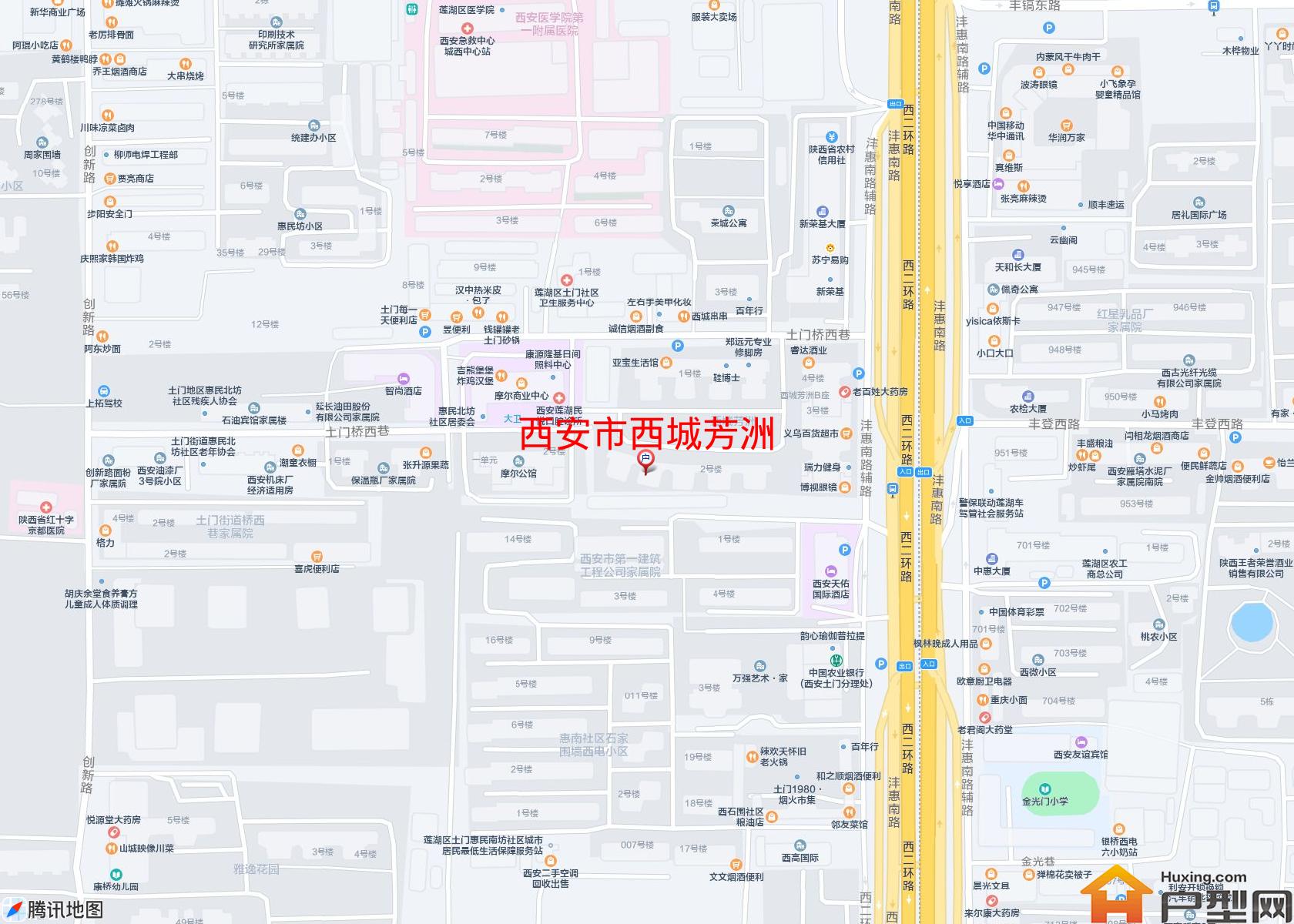 西城芳洲小区 - 户型网