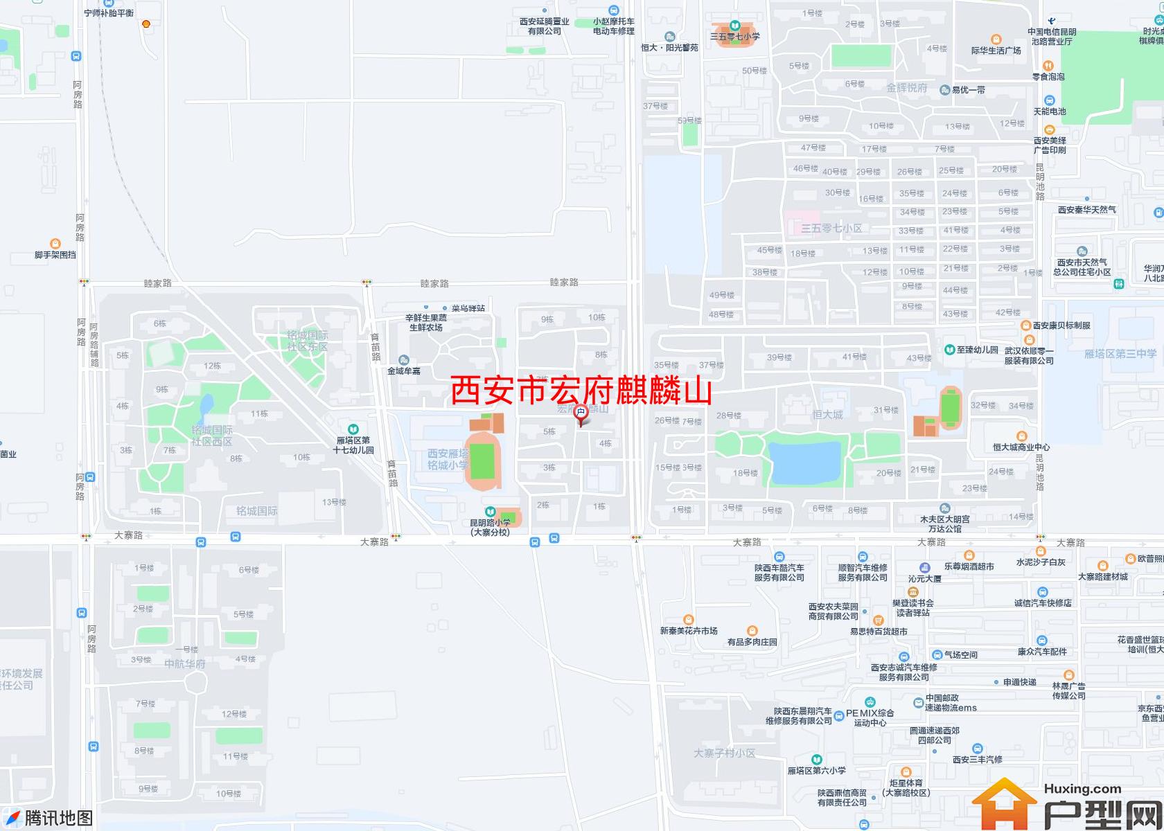 宏府麒麟山小区 - 户型网 宏府麒麟山小区 - 户型网