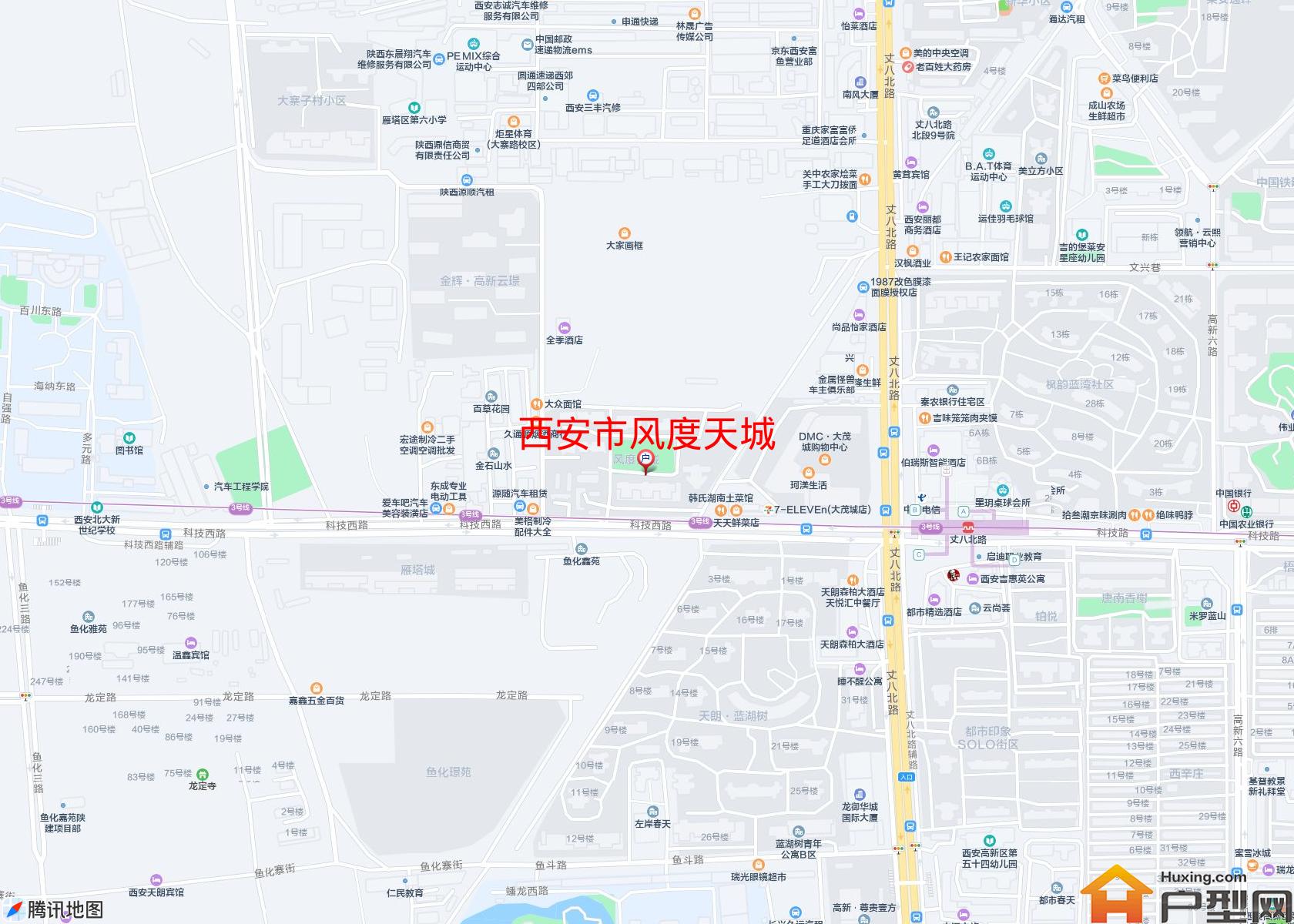 风度天城小区 - 户型网