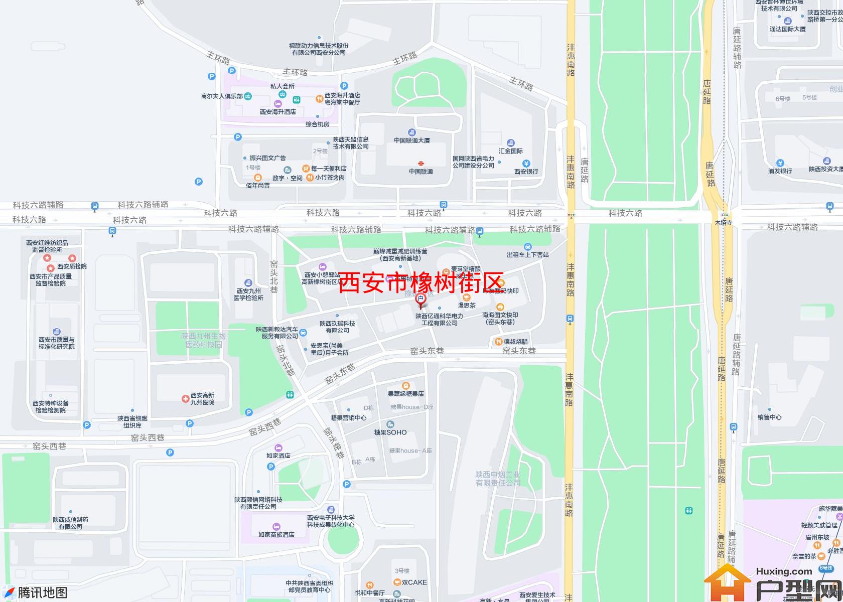 橡树街区小区 - 户型网