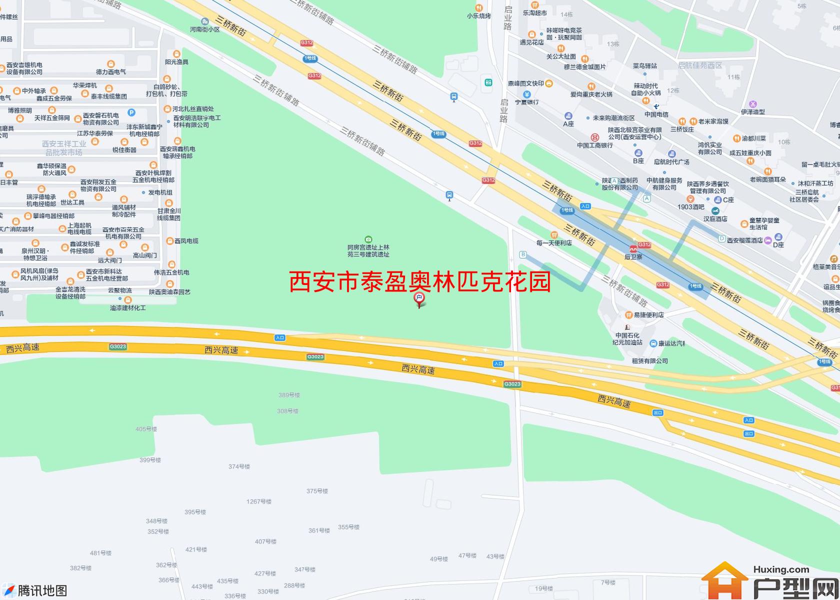 泰盈奥林匹克花园小区 - 户型网