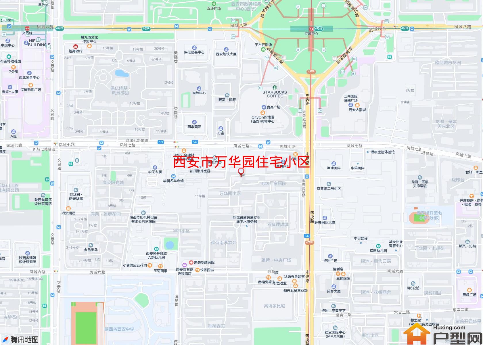 万华园住宅小区小区 - 户型网