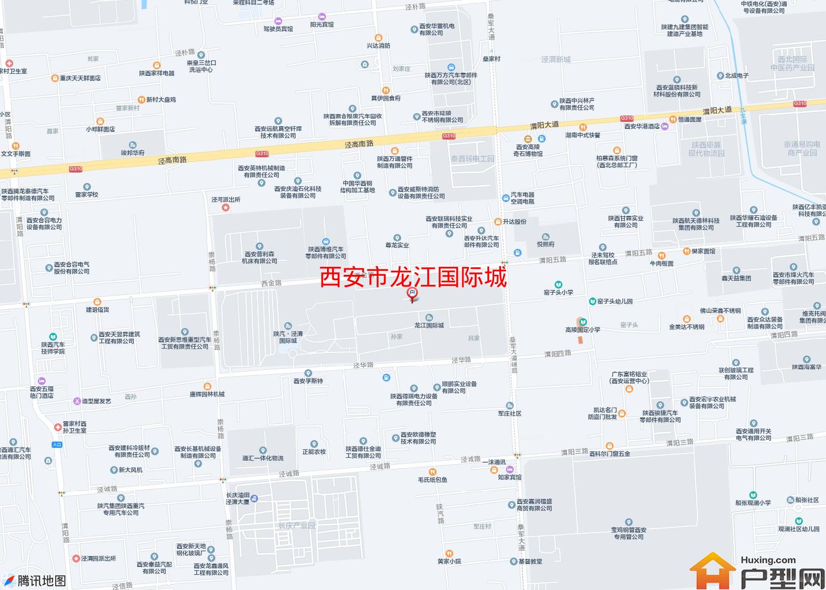 龙江国际城小区 - 户型网