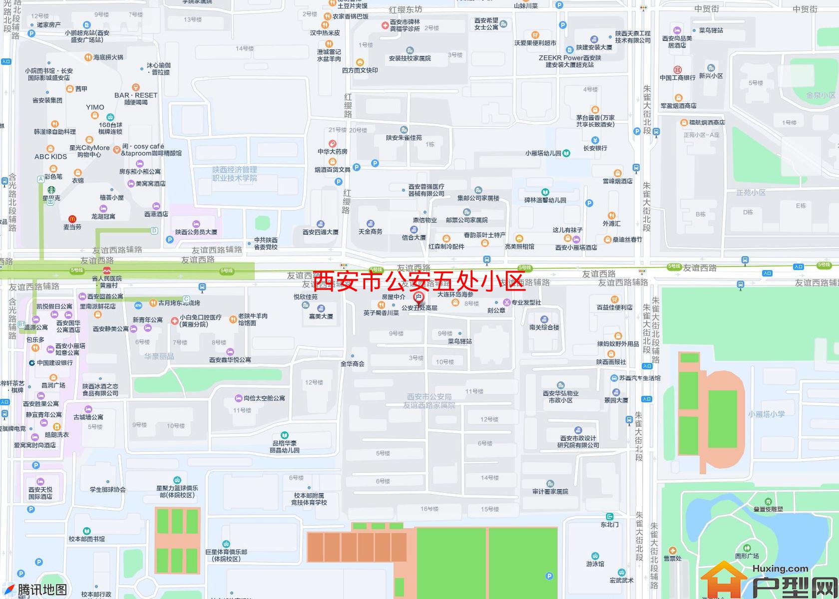 公安五处小区小区 - 户型网