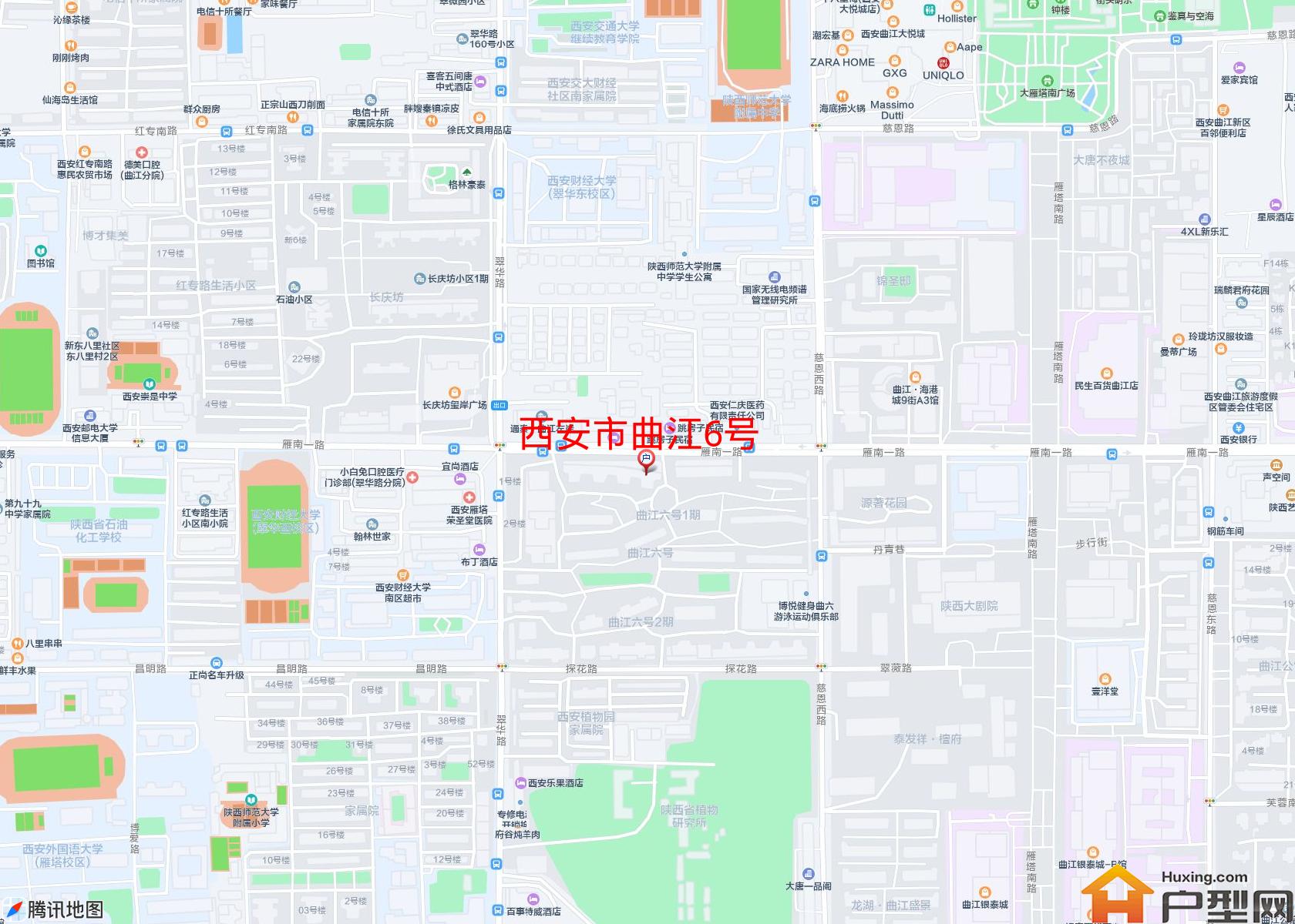 曲江6号小区 - 户型网 曲江6号小区 - 户型网