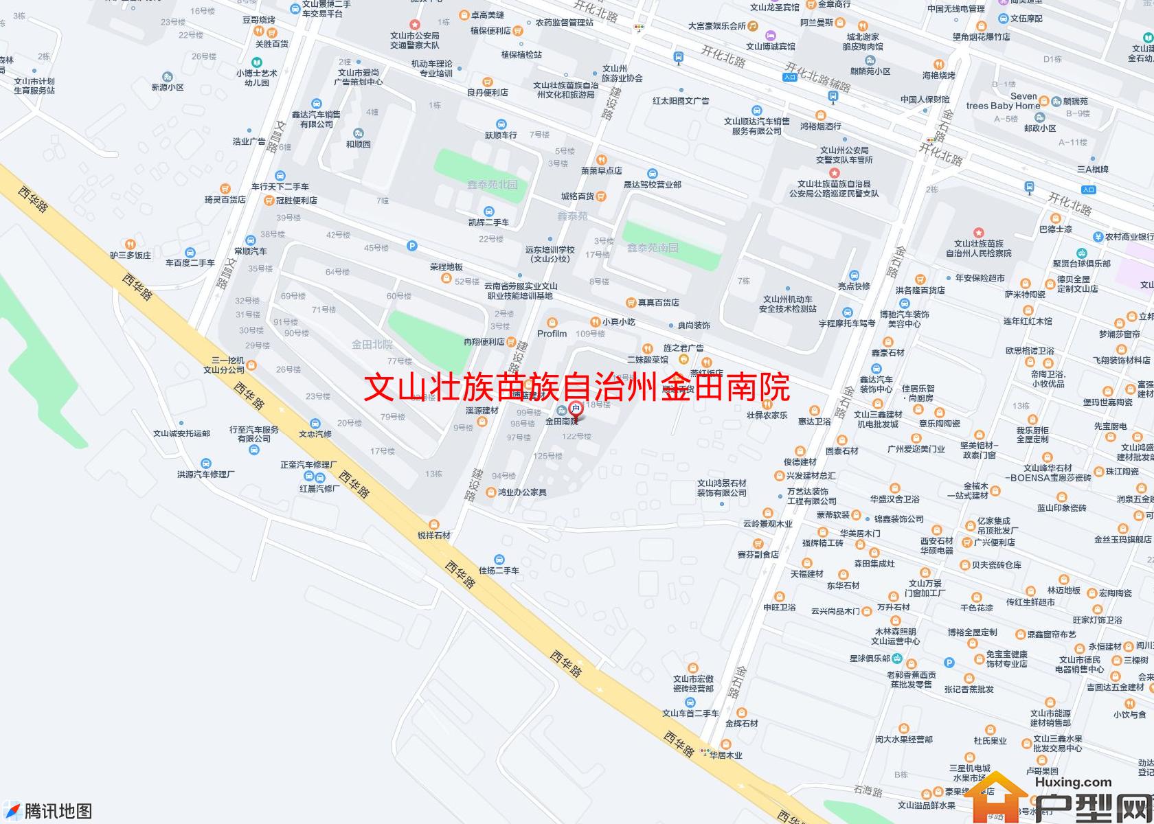 金田南院(建设路)小区 - 户型网