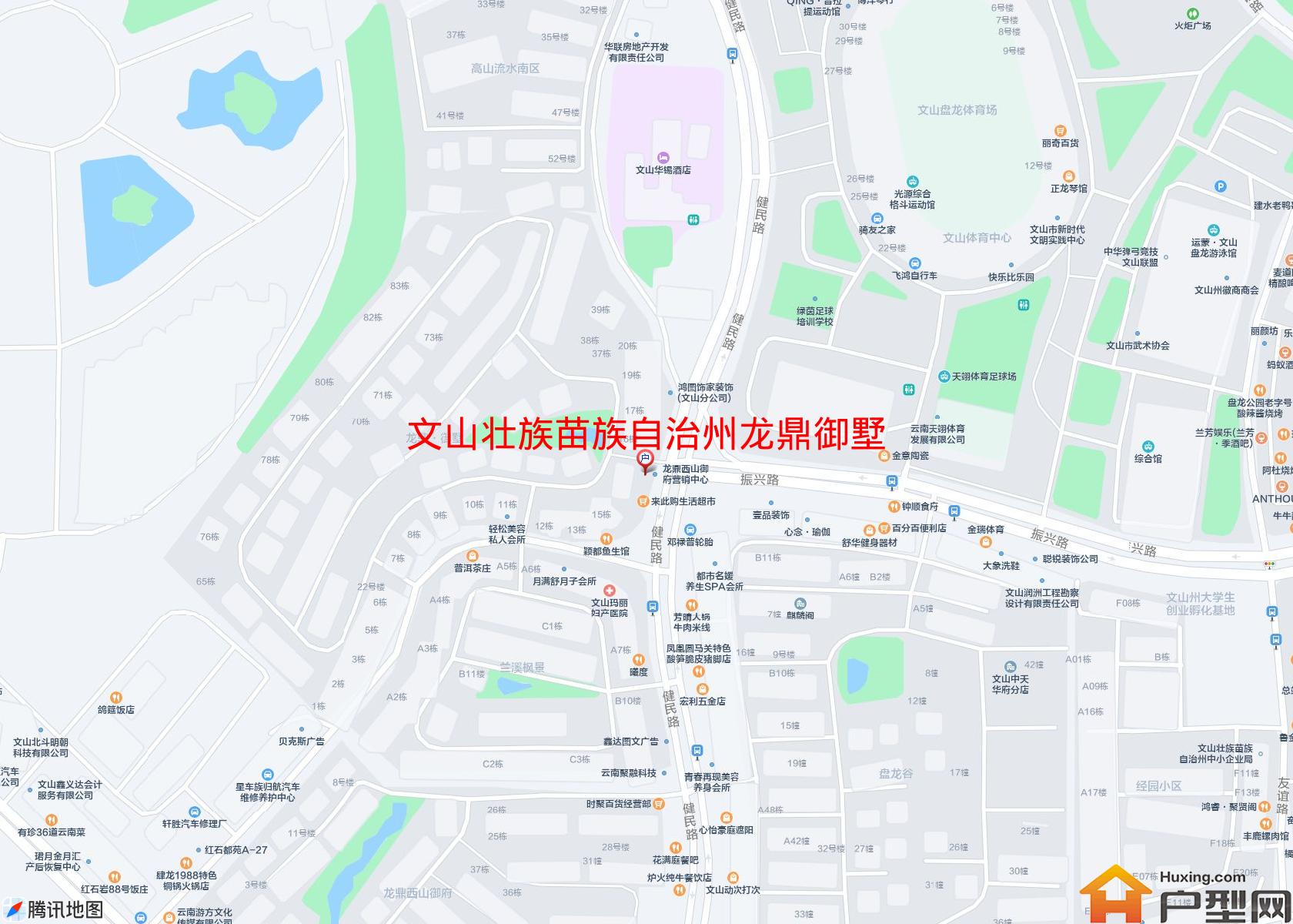 龙鼎御墅(健民路3号)小区 - 户型网