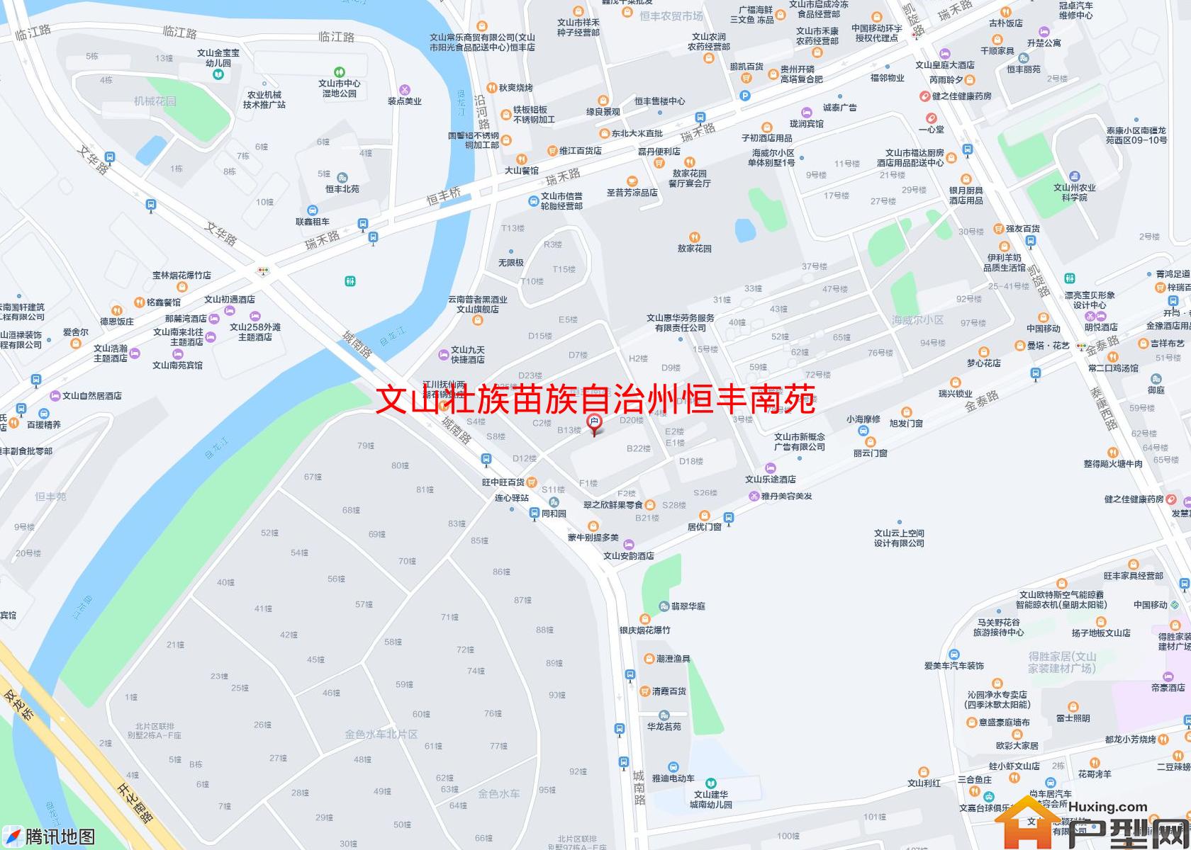 恒丰南苑(城南路1号)小区 - 户型网