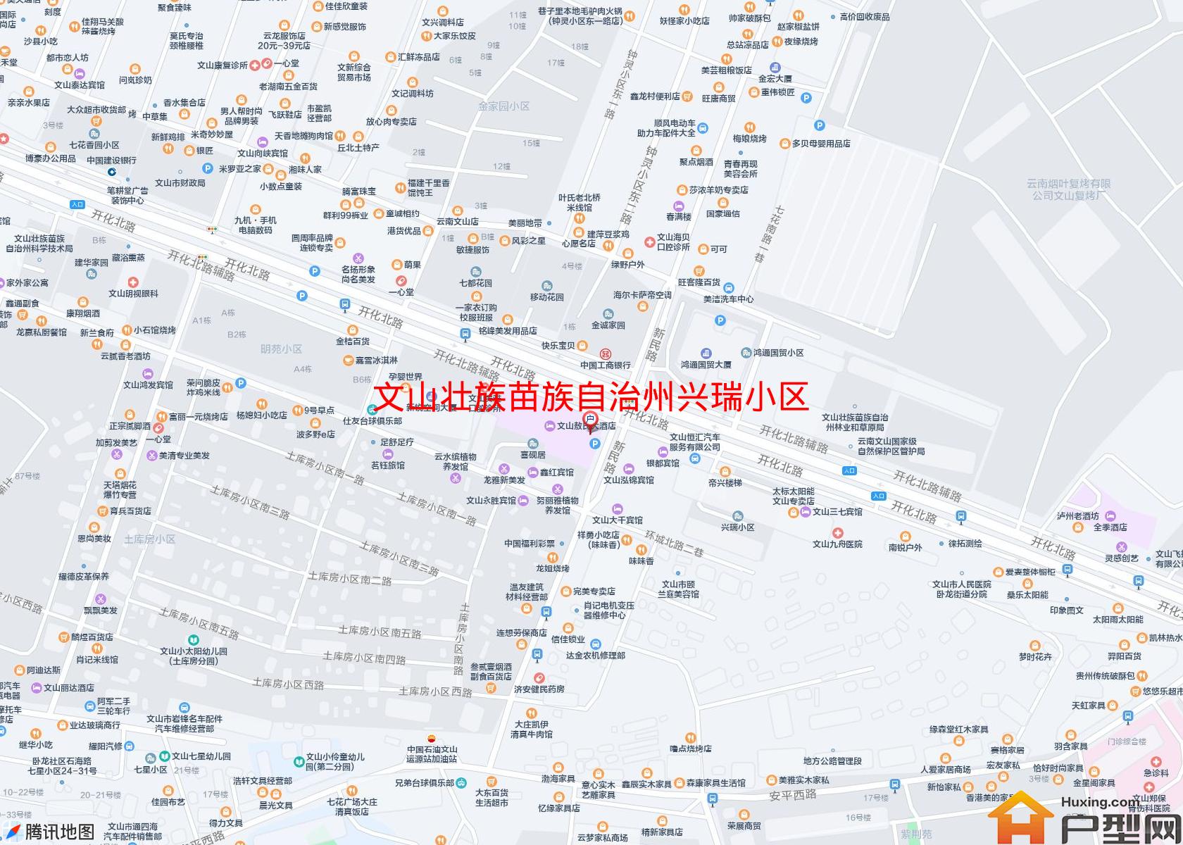 兴瑞小区(敖氏大酒店旁)小区 - 户型网