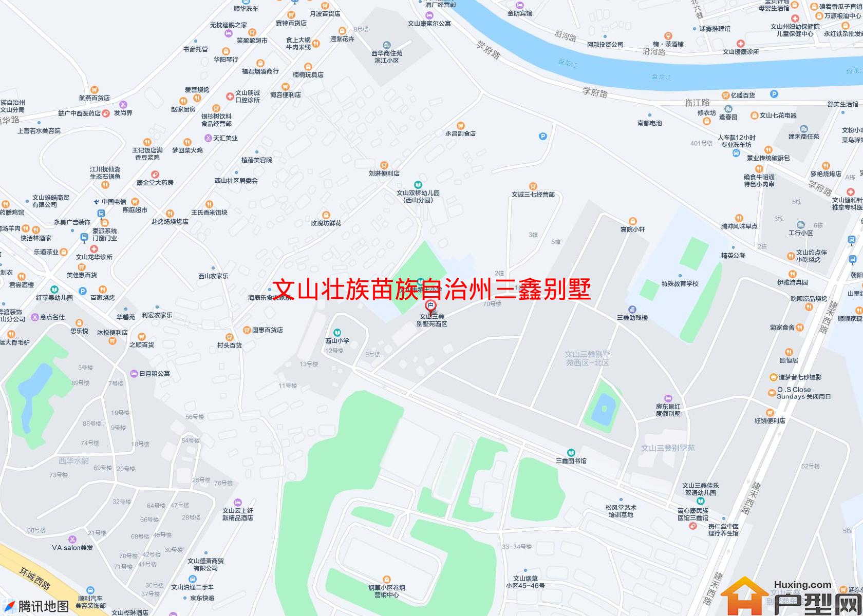 三鑫别墅苑西区小区 - 户型网