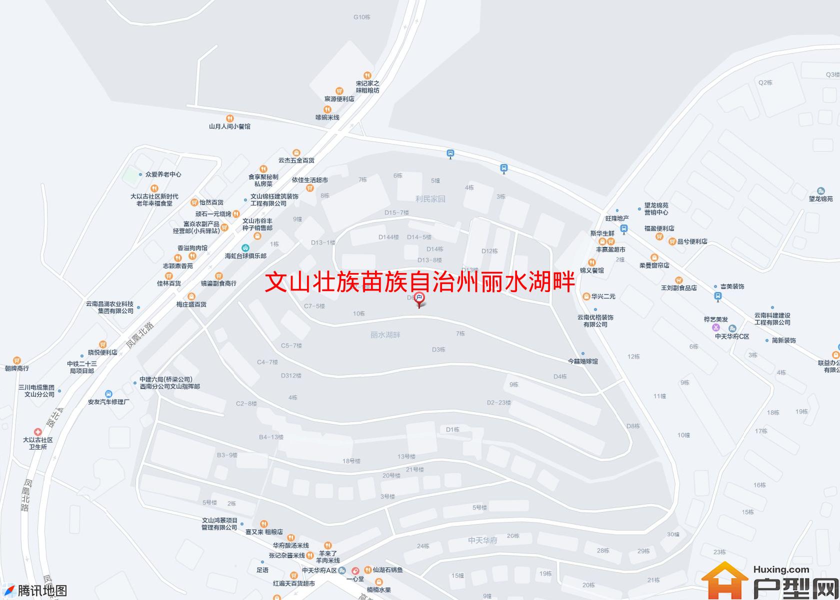 丽水湖畔小区 - 户型网