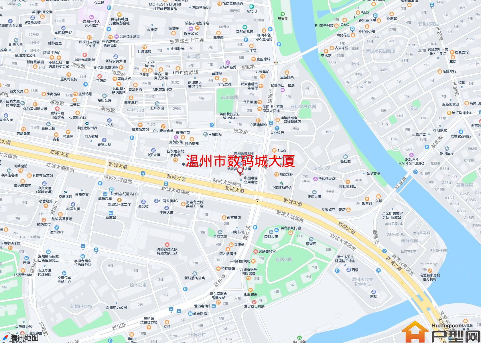 数码城大厦小区 - 户型网