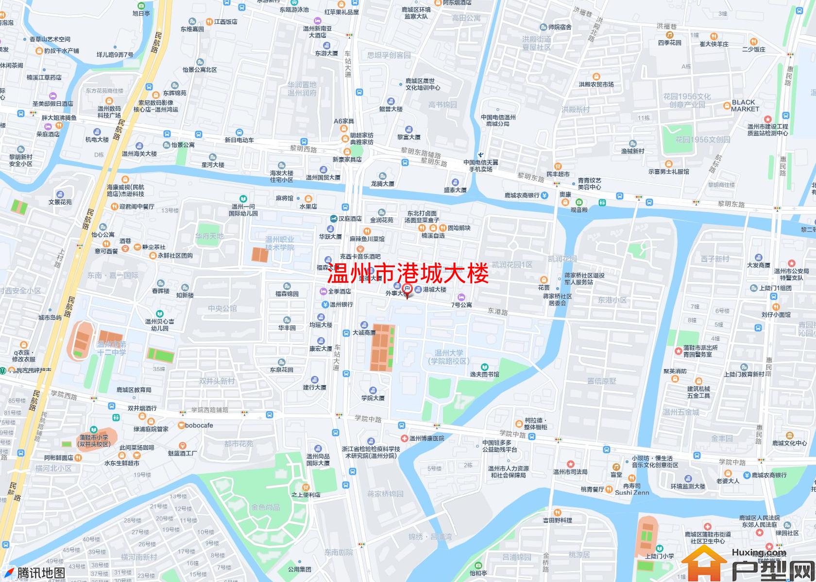 港城大楼小区 - 户型网