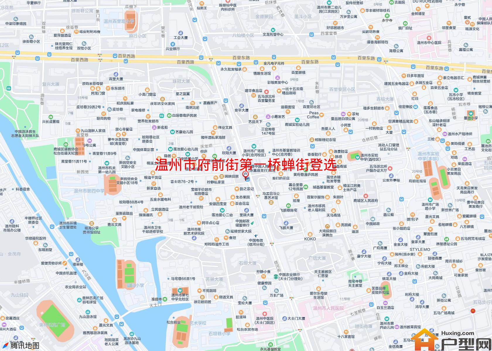 府前街第一桥蝉街登选小区 - 户型网