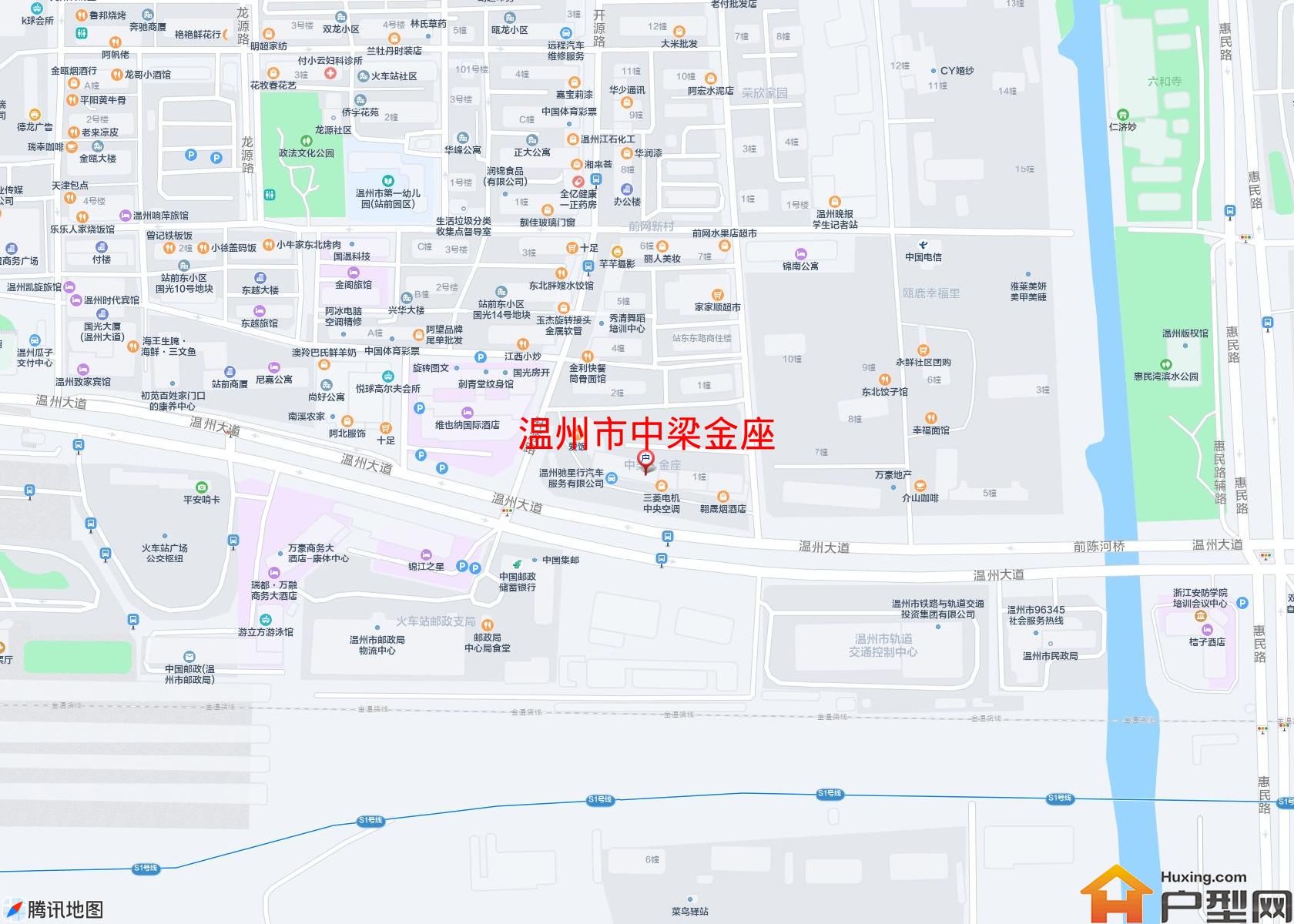 中梁金座小区 - 户型网