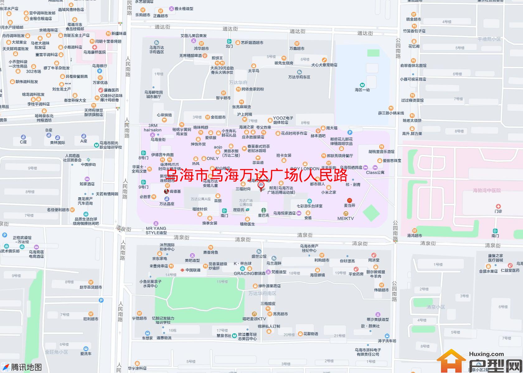 乌海万达广场(人民路)小区 - 户型网