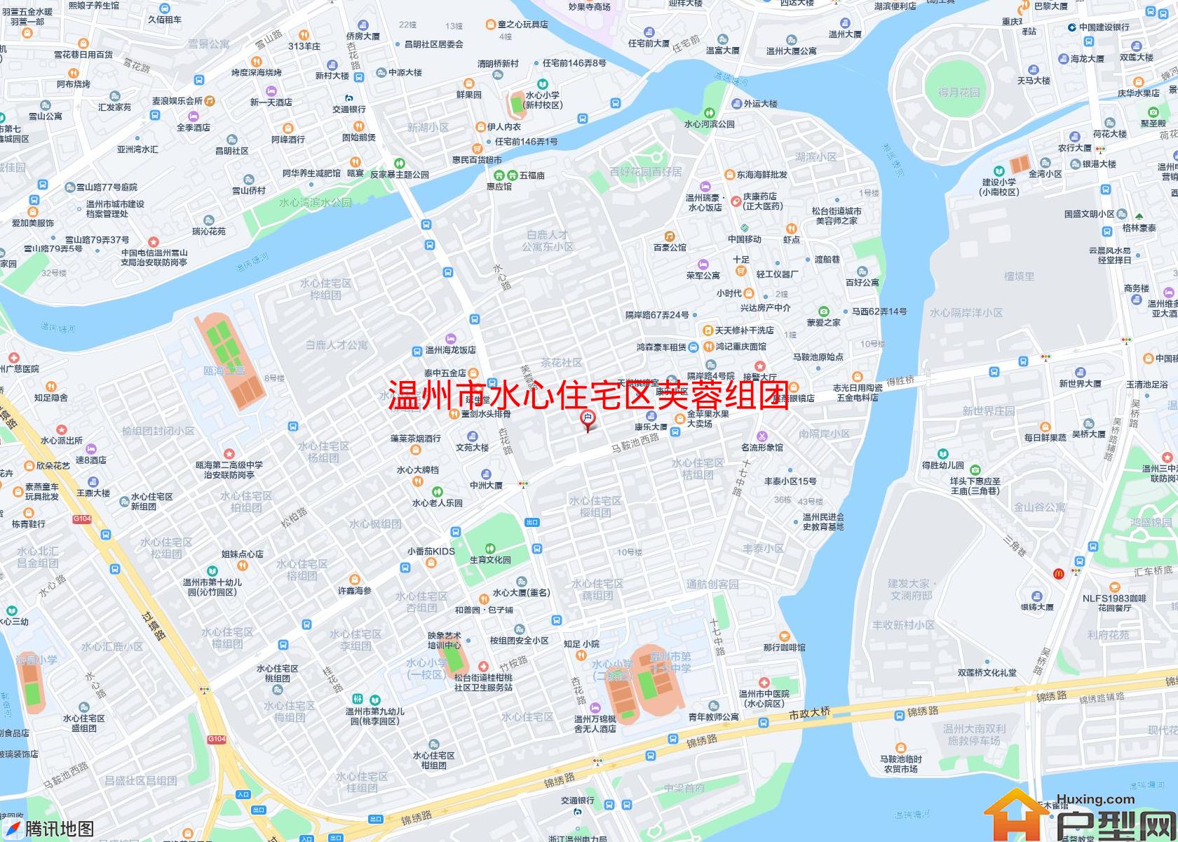 水心住宅区芙蓉组团小区 - 户型网
