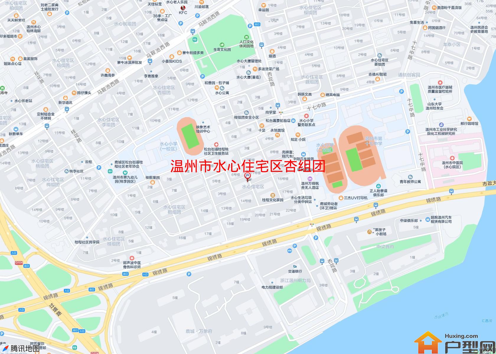 水心住宅区杏组团小区 - 户型网