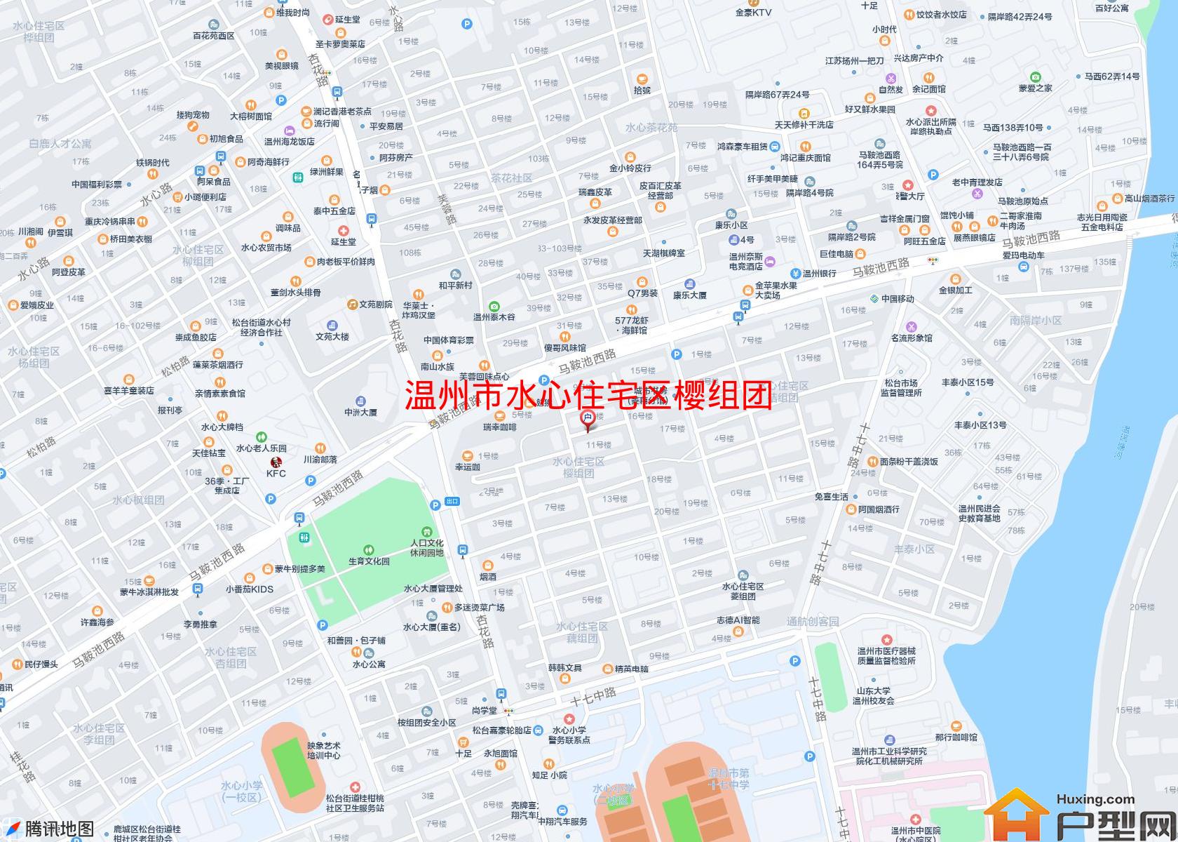 水心住宅区樱组团小区 - 户型网