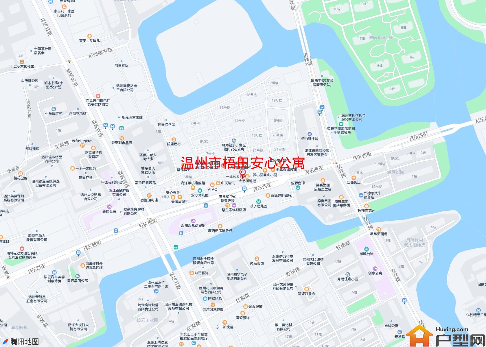 梧田安心公寓小区 - 户型网
