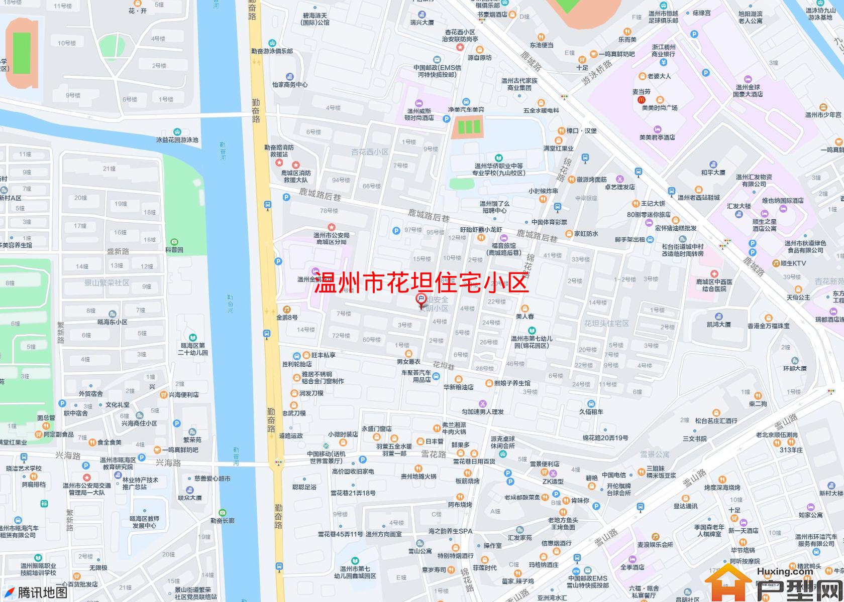 花坦住宅小区小区 - 户型网