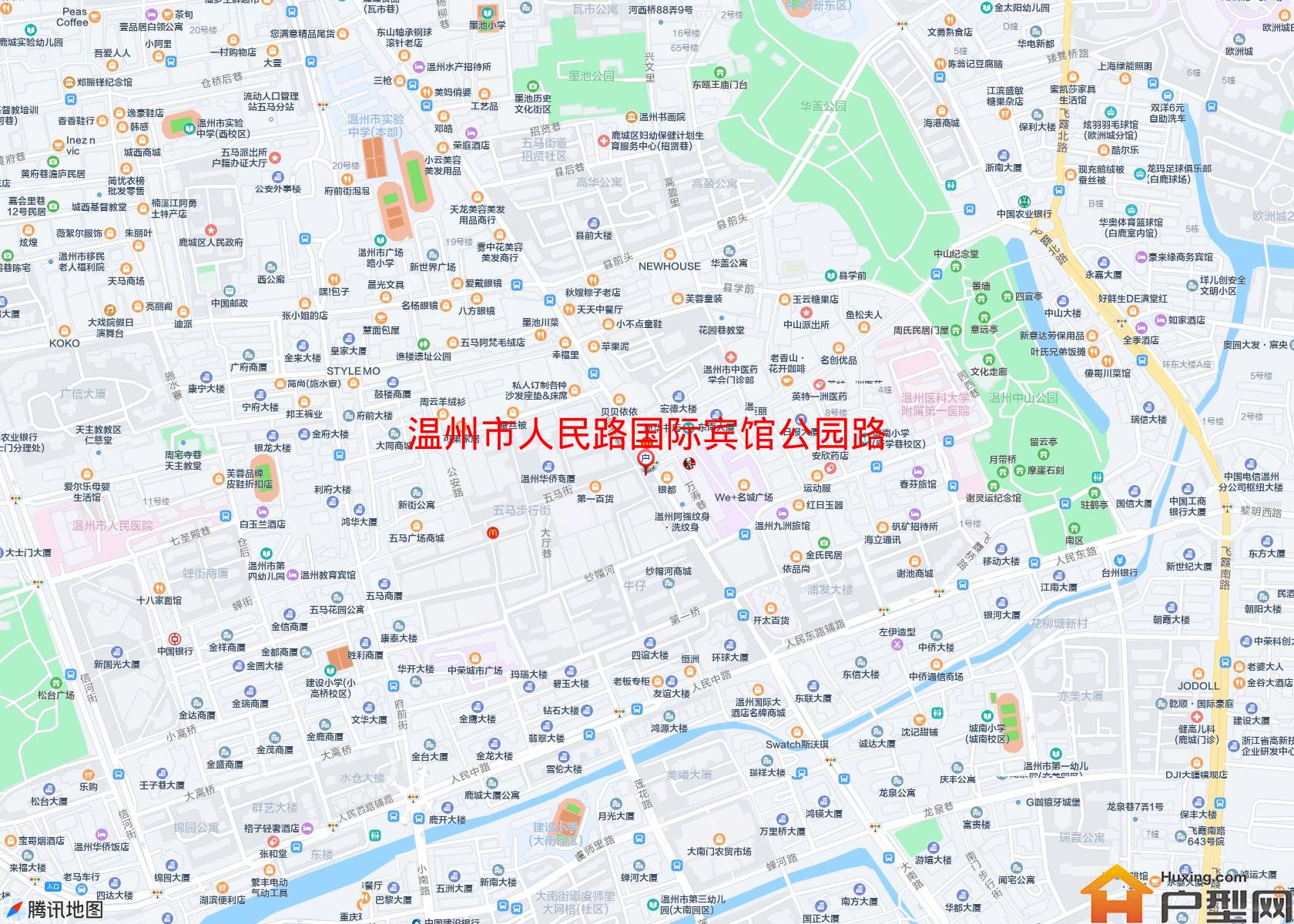 人民路国际宾馆公园路小区 - 户型网