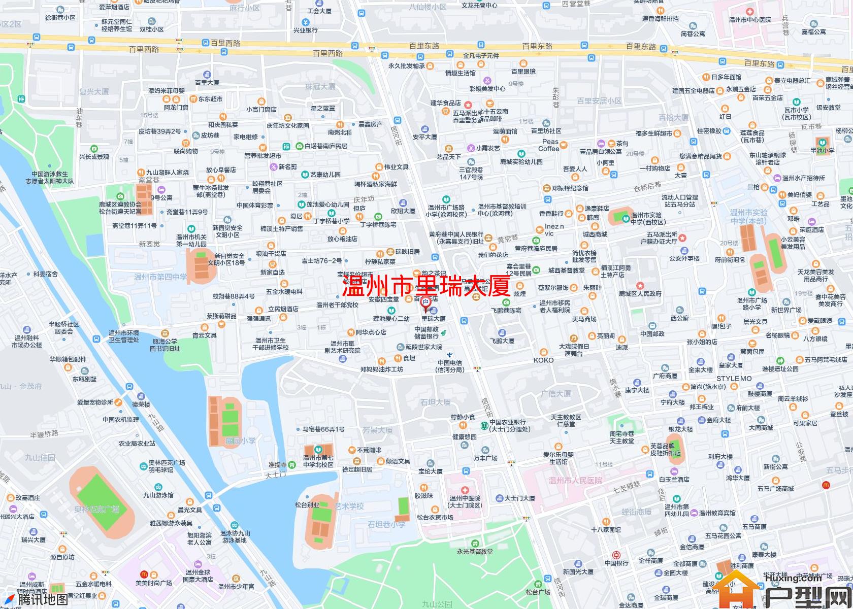 里瑞大厦小区 - 户型网