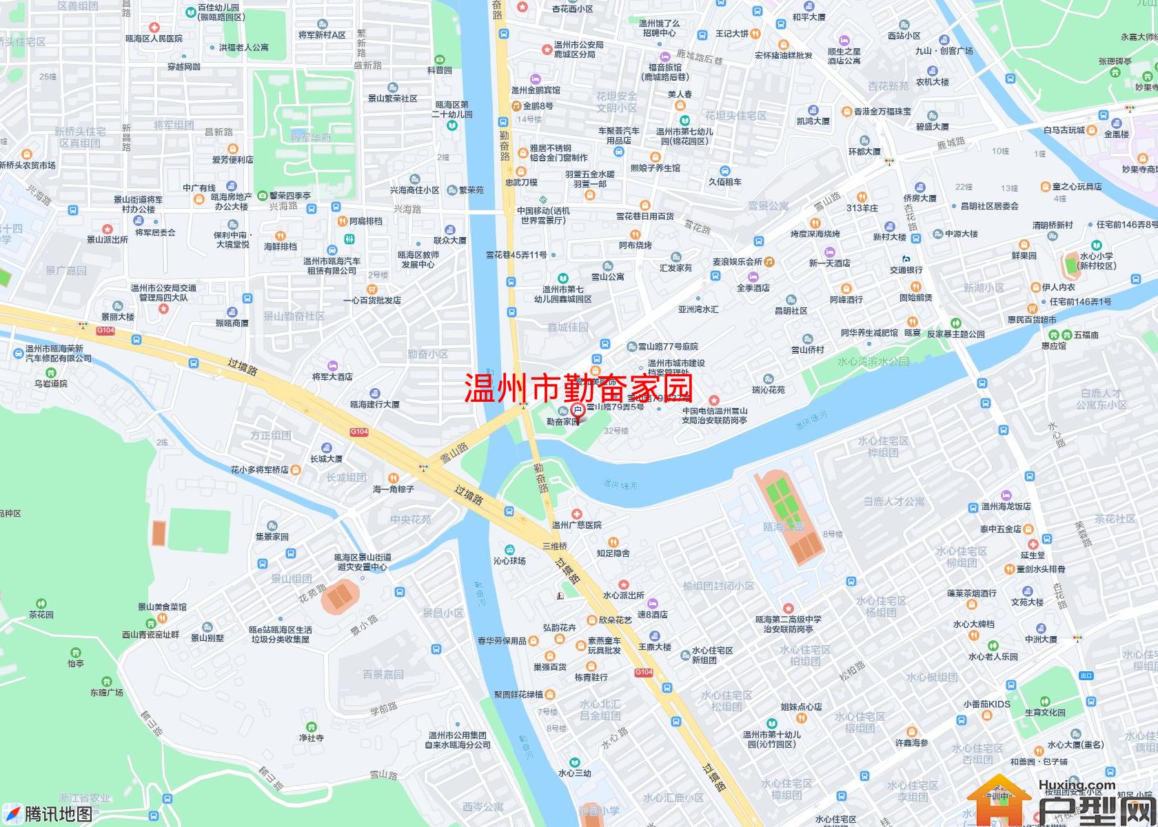 勤奋家园小区 - 户型网