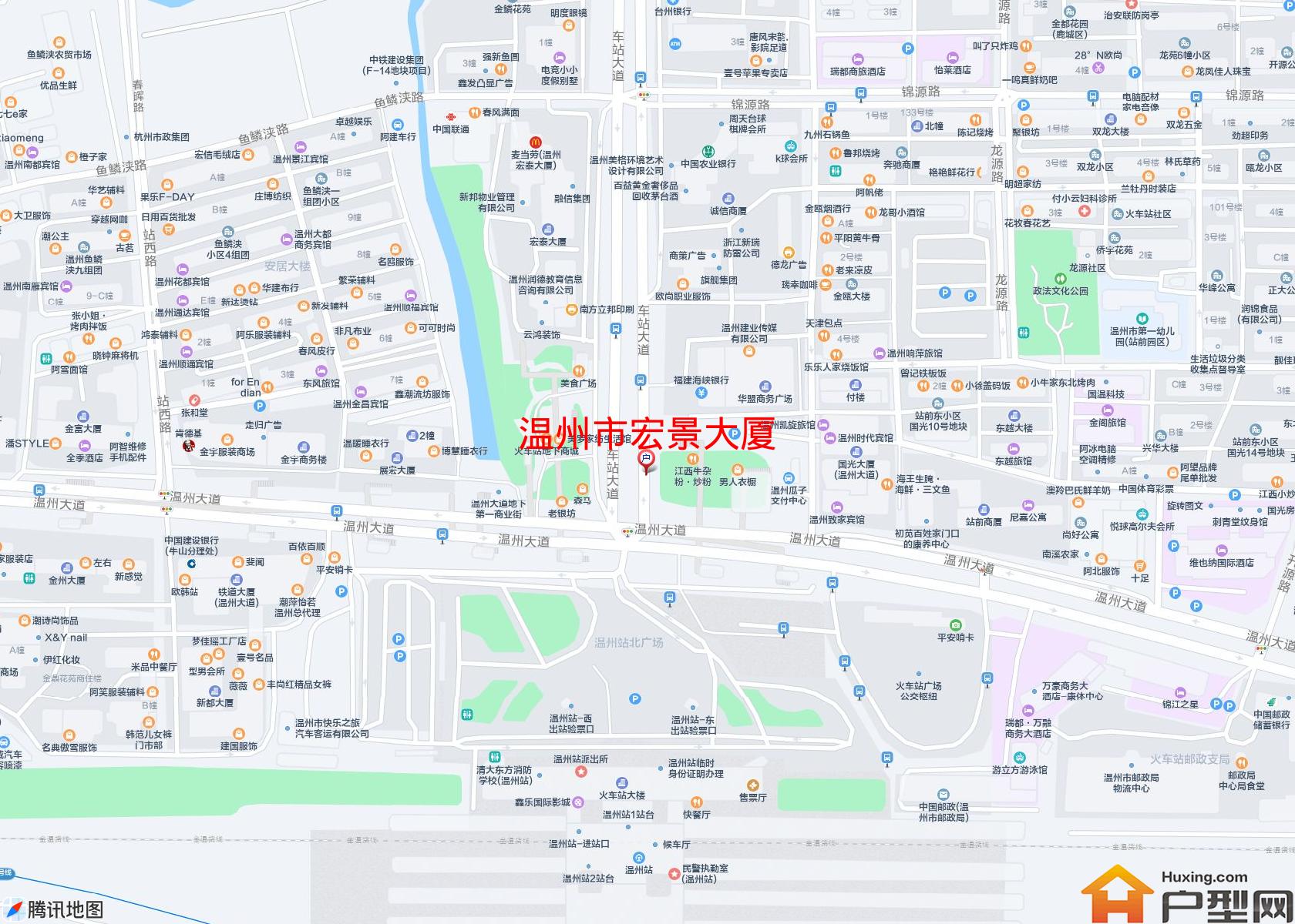 宏景大厦小区 - 户型网
