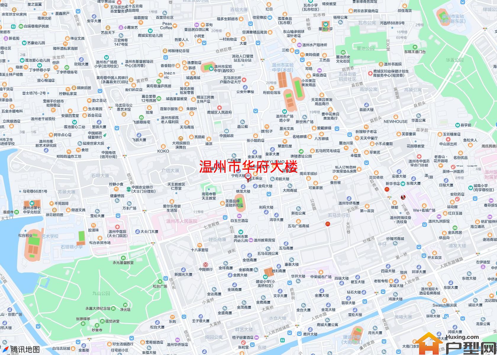 华府大楼小区 - 户型网