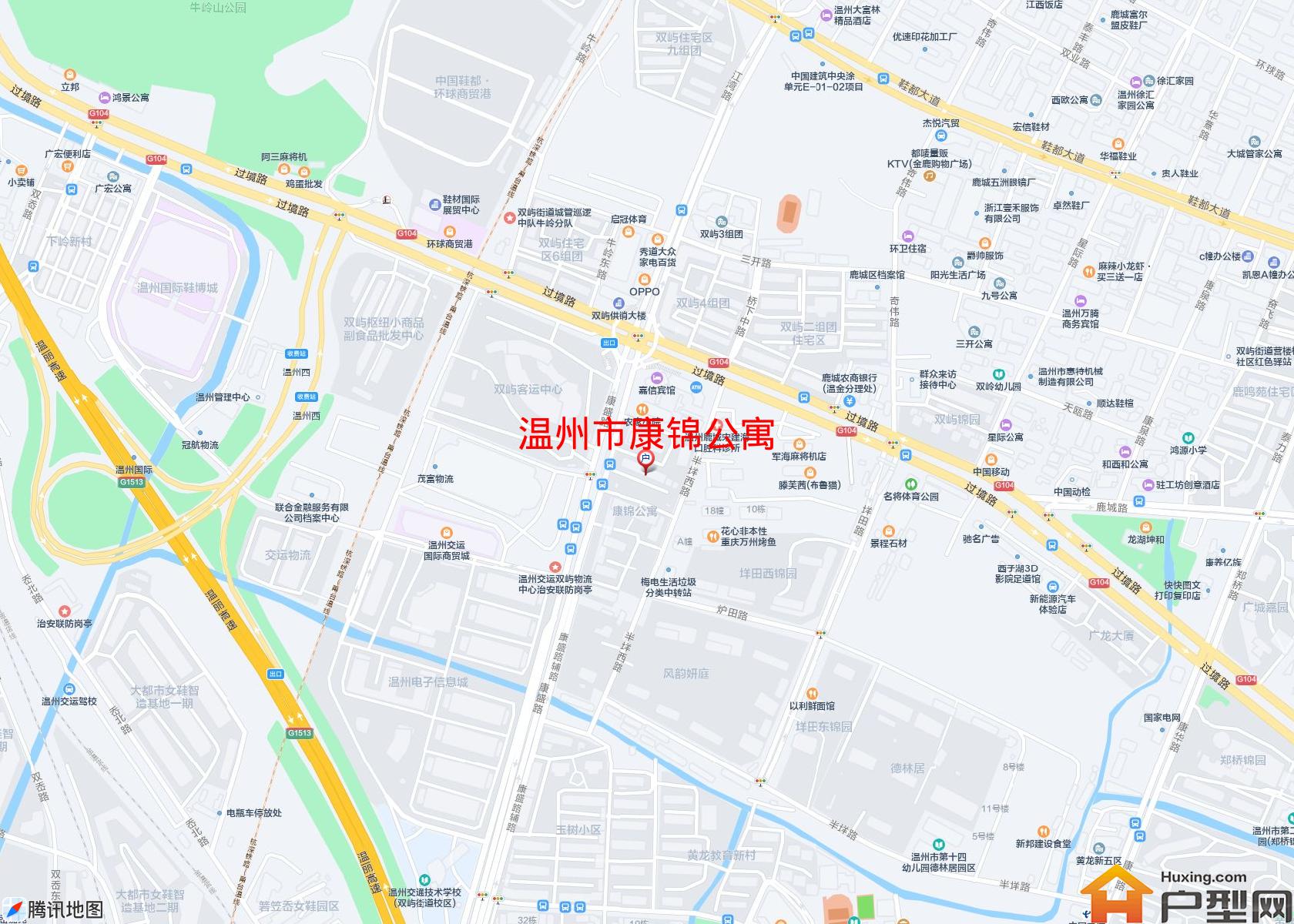康锦公寓小区 - 户型网