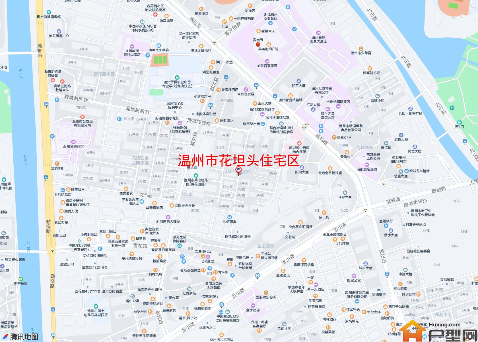 花坦头住宅区小区 - 户型网