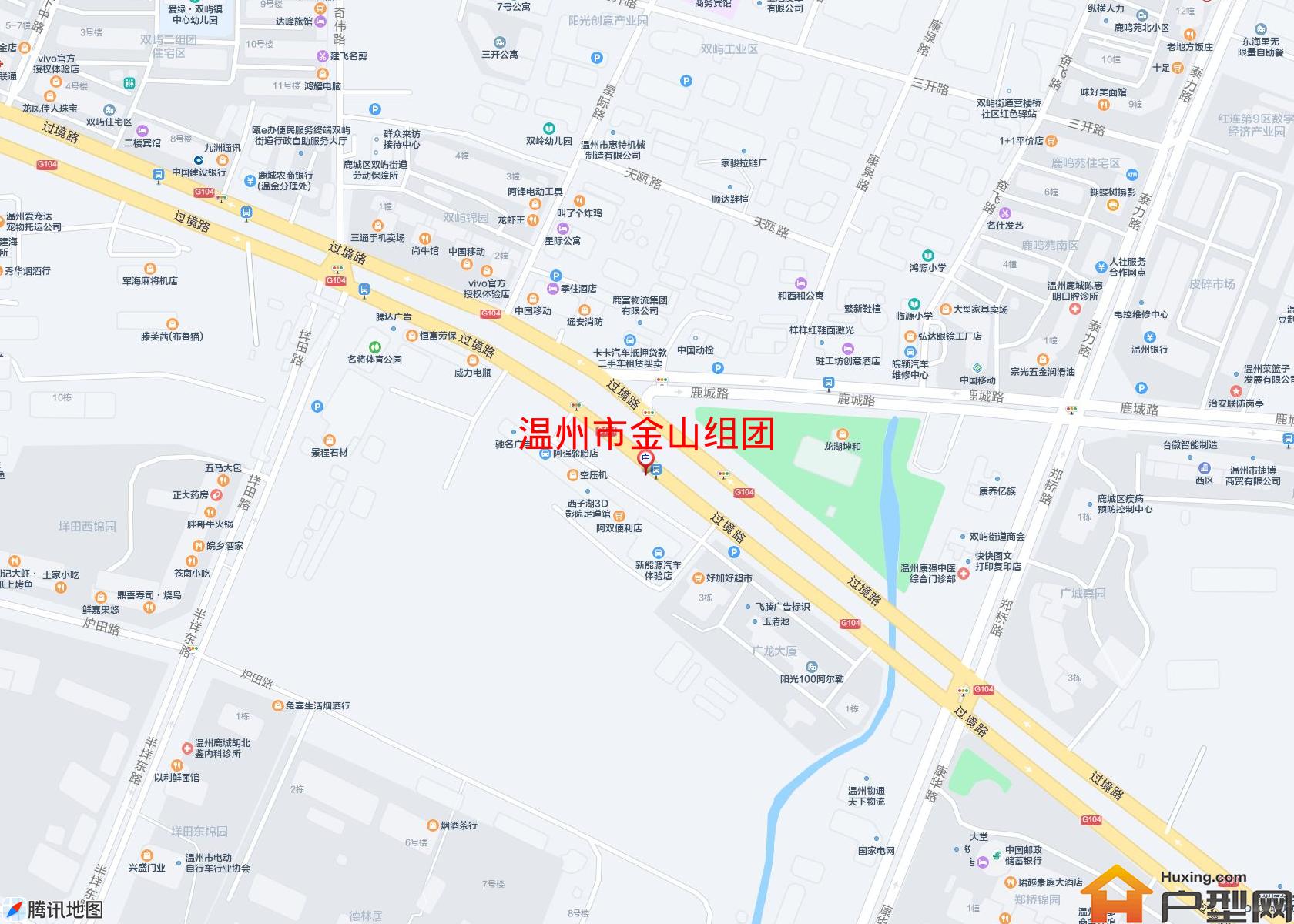 金山组团小区 - 户型网