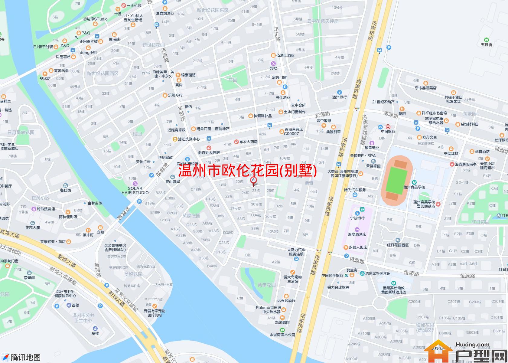 欧伦花园(别墅)小区 - 户型网