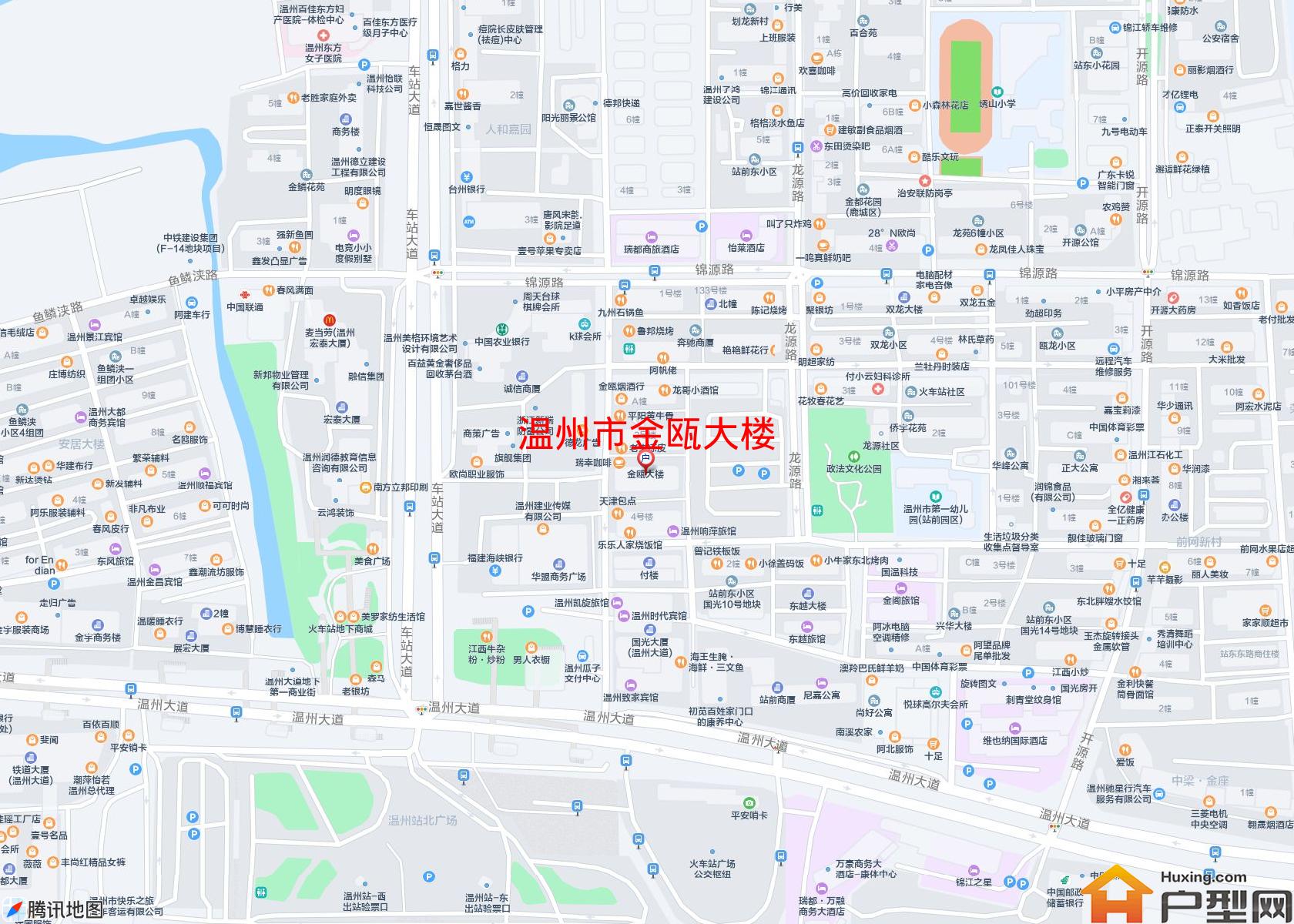 金瓯大楼小区 - 户型网