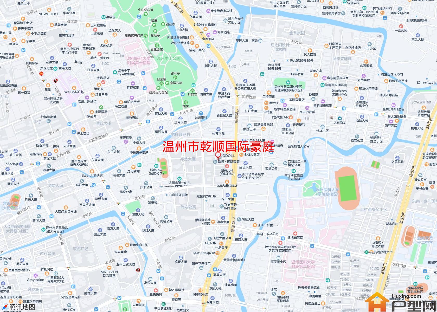乾顺国际豪庭小区 - 户型网