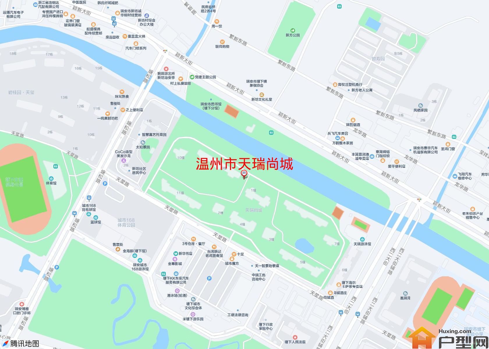 天瑞尚城小区 - 户型网