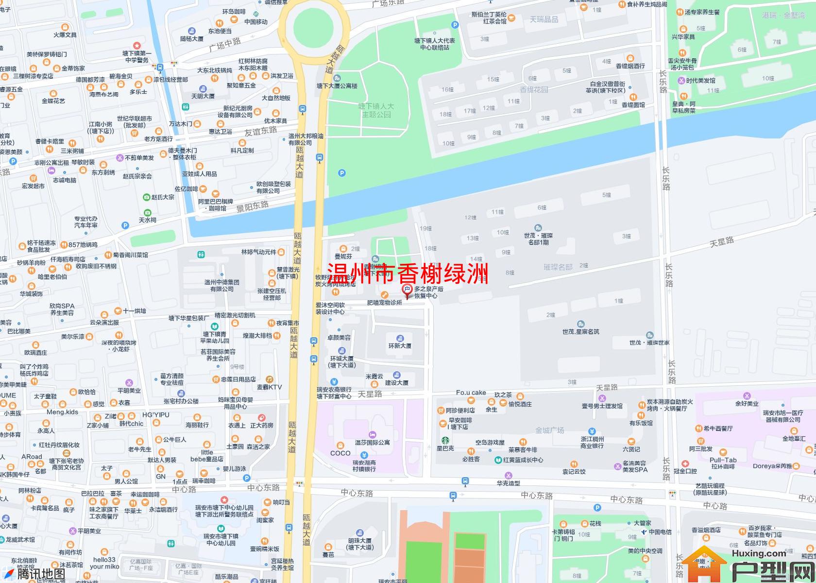 香榭绿洲小区 - 户型网